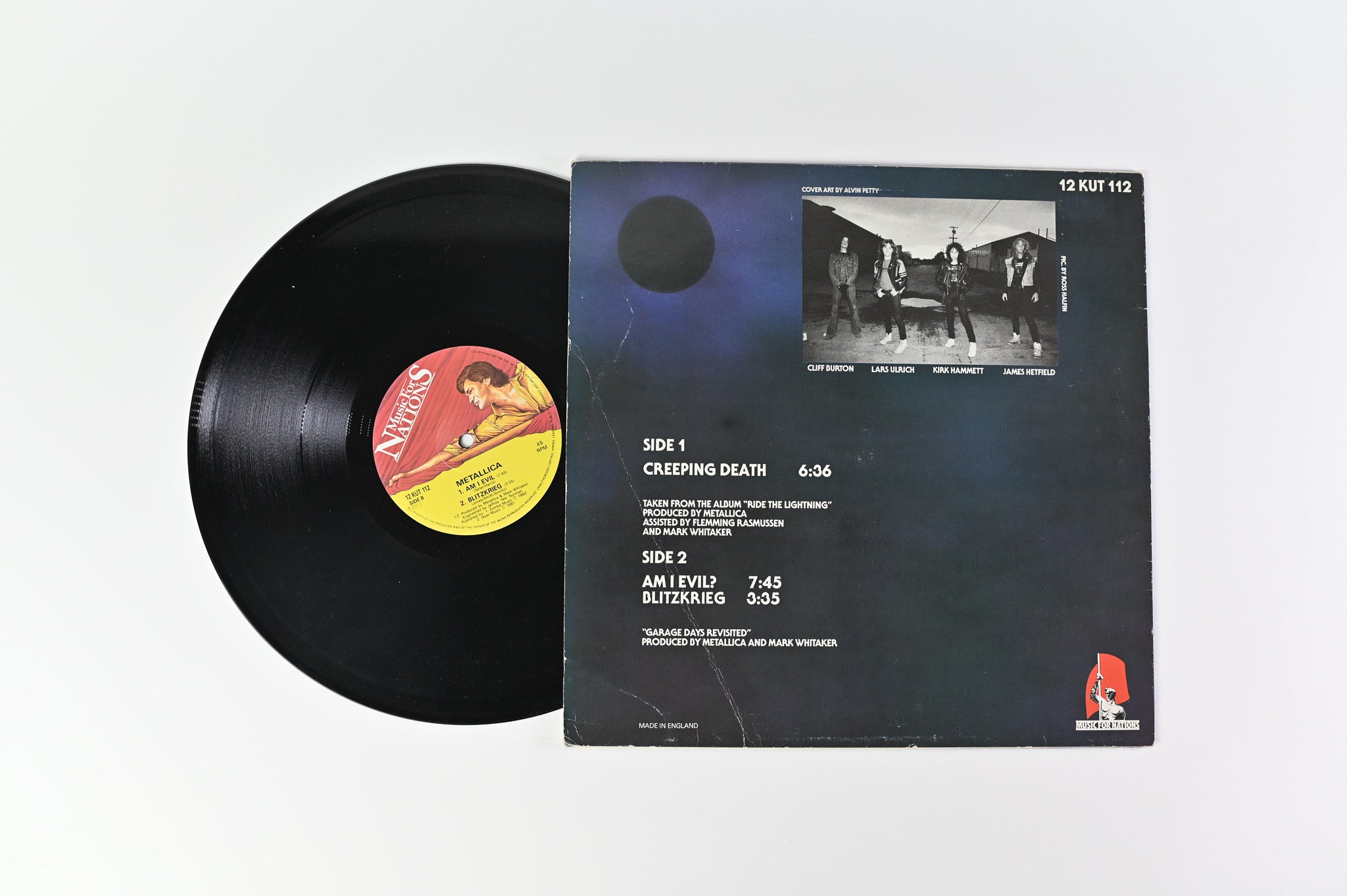 Metallica - Creeping Death on Music For Nations EP