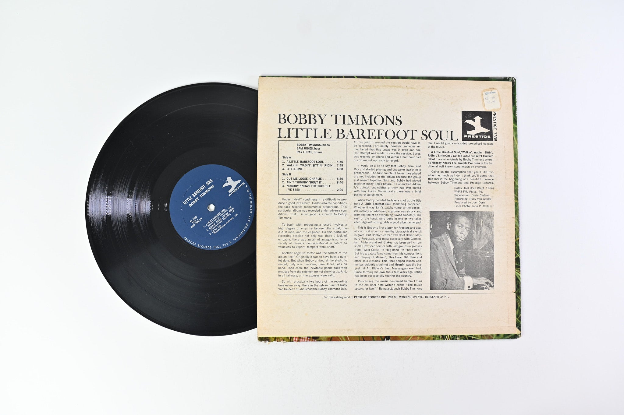 Bobby Timmons - Little Barefoot Soul on Prestige Mono