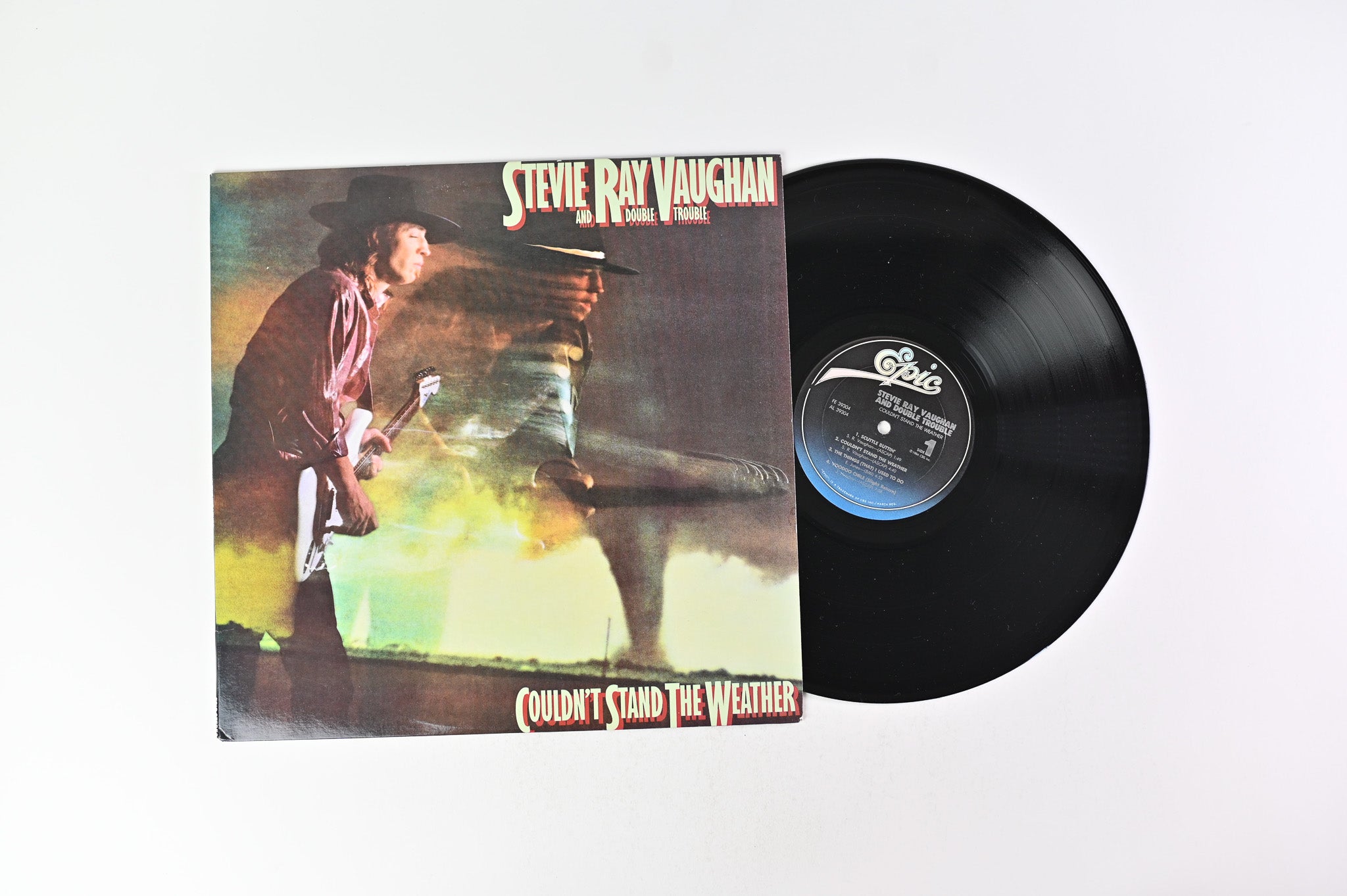 Stevie Ray Vaughan & Double Trouble - Couldn't Stand The Weather on Epic