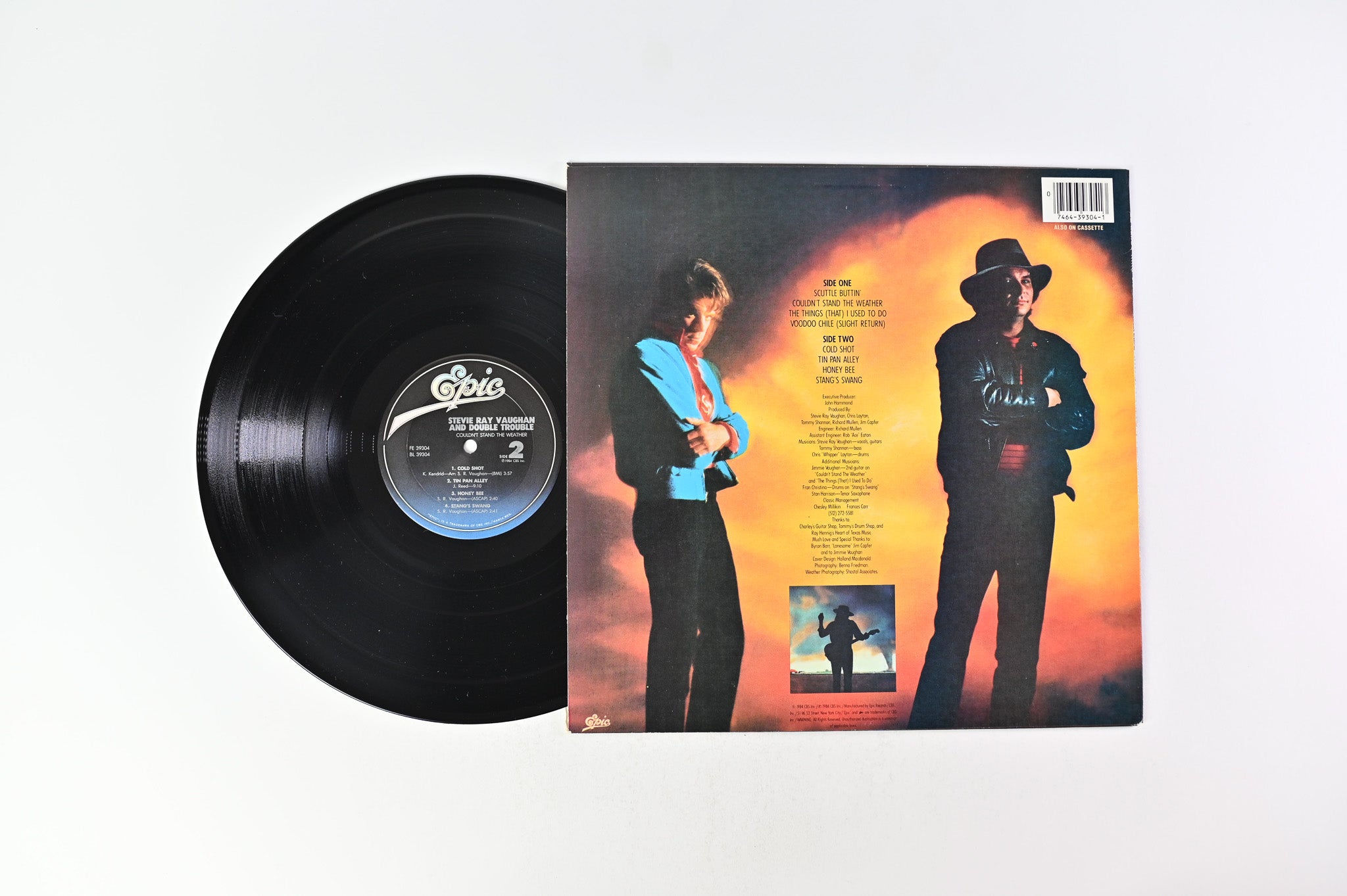 Stevie Ray Vaughan & Double Trouble - Couldn't Stand The Weather on Epic