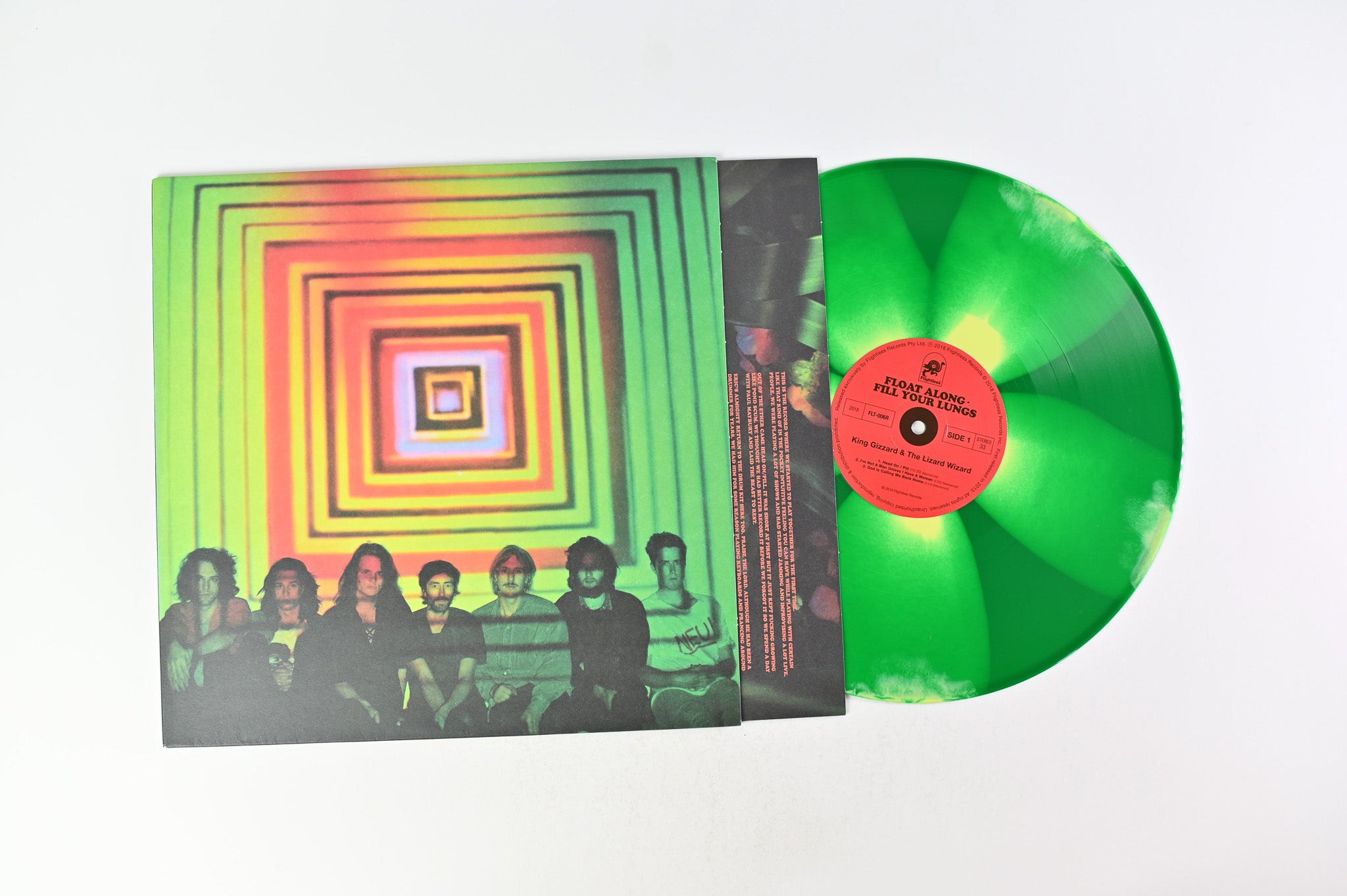 King Gizzard And The Lizard Wizard - Float Along - Fill Your Lungs on Flightless Ltd Kale & Banana Smoothie Reissue