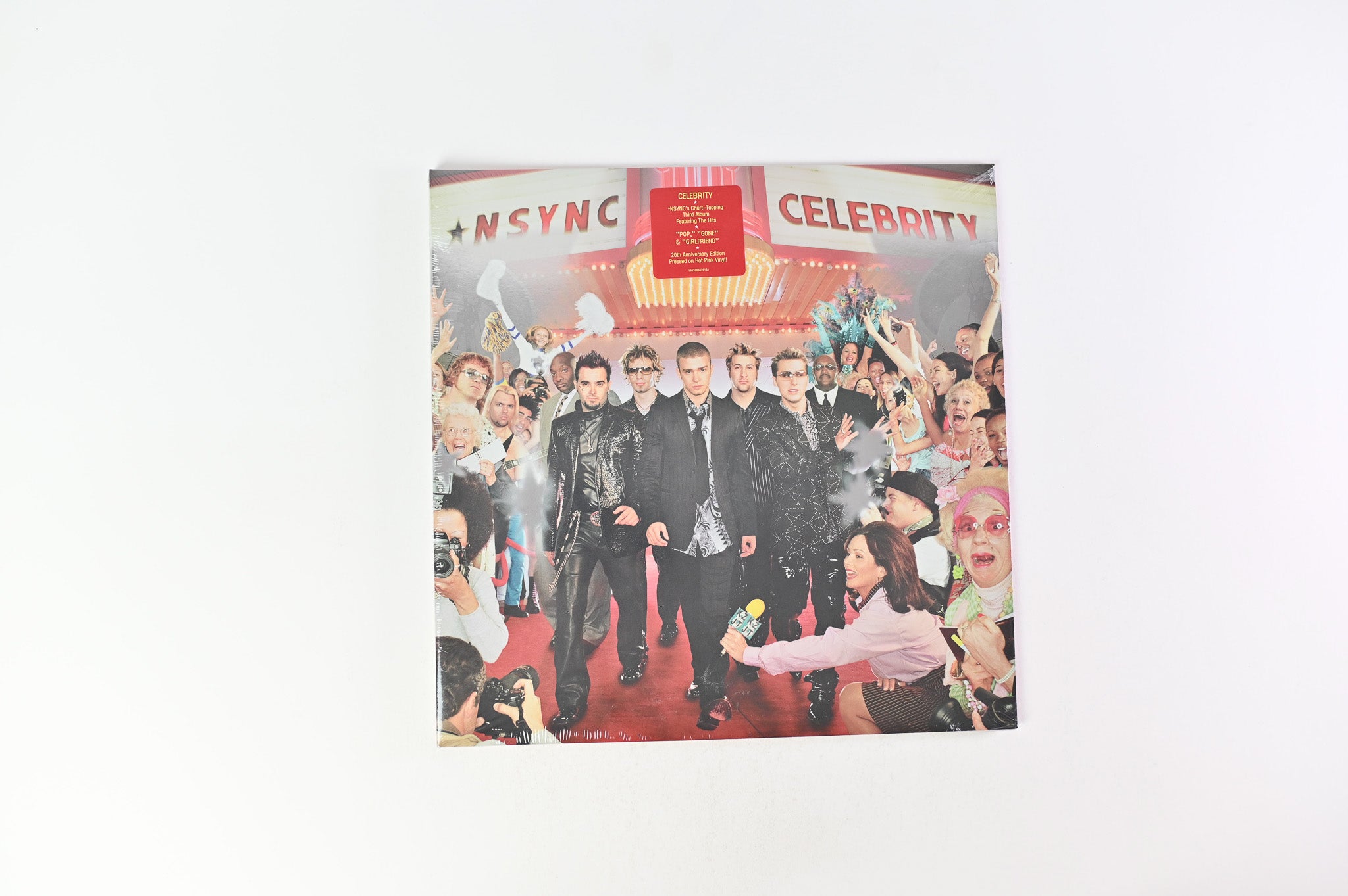 *NSYNC - Celebrity on RCA Legacy Ltd Hot Pink Vinyl Reissue Sealed