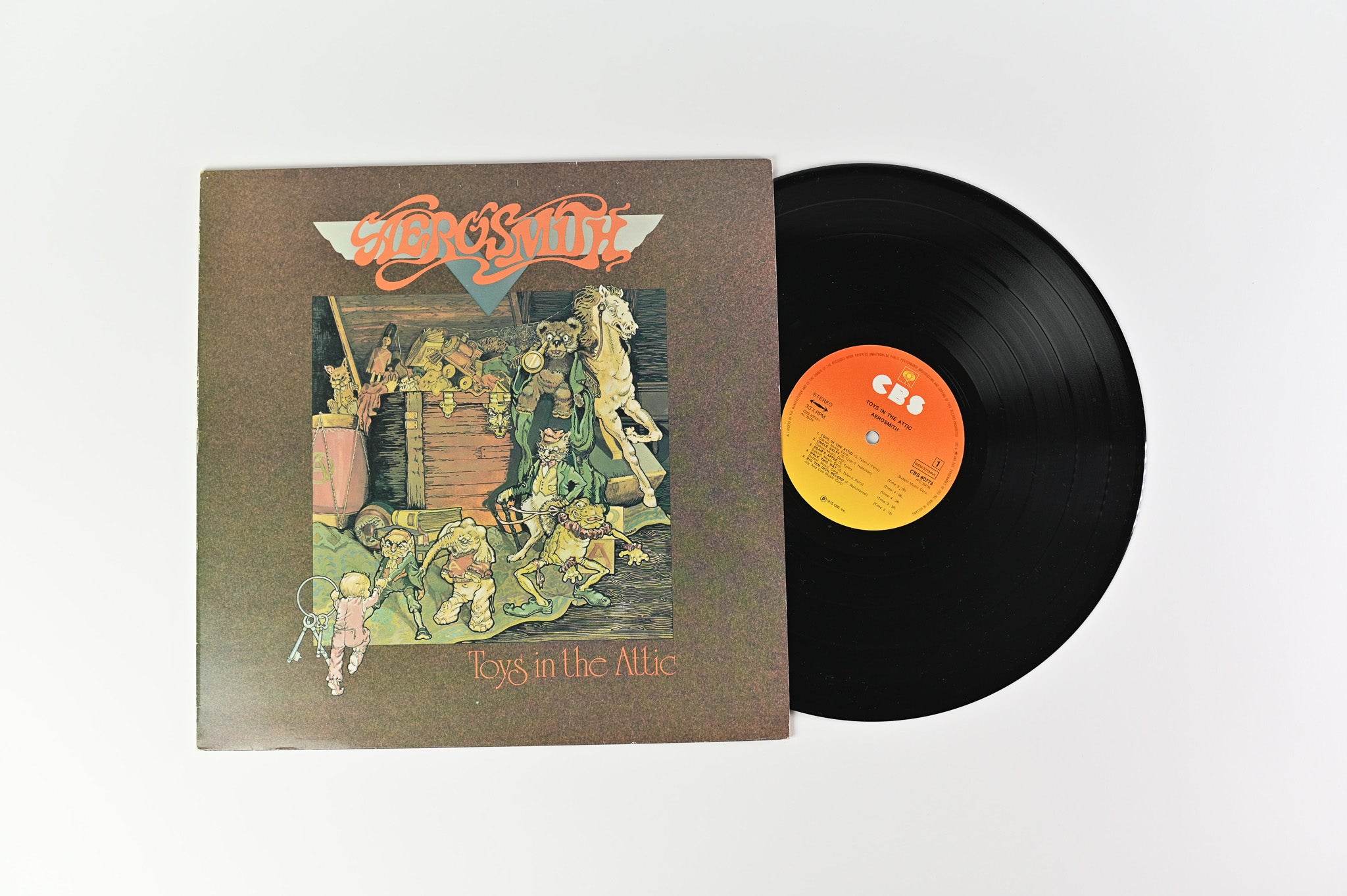 Aerosmith Toys in the Attic レコード Aerosmith - Toys In The Attic on CBS European Pressing