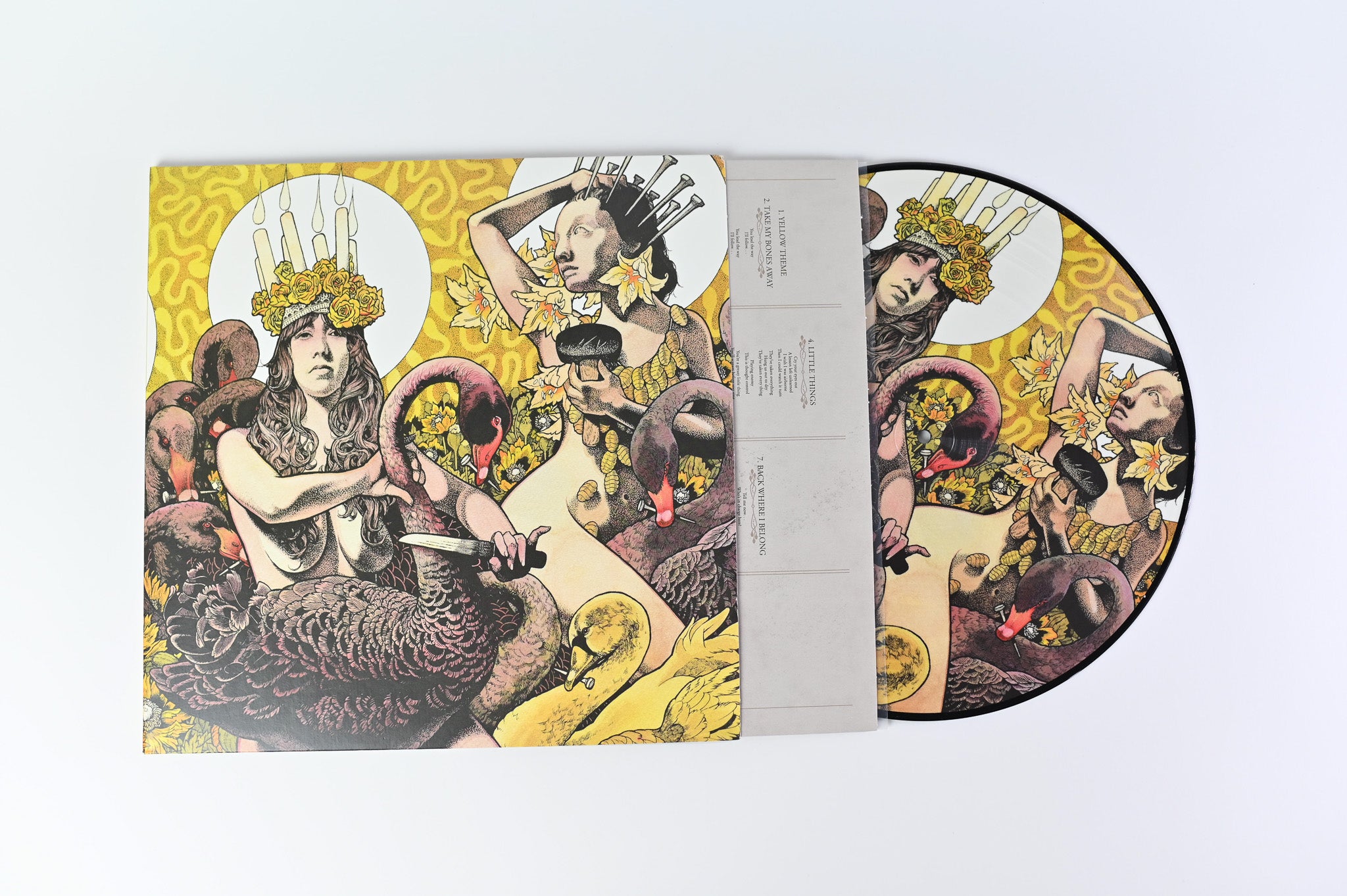 Baroness - Yellow & Green on Relapse Ltd Picture Disc Edition
