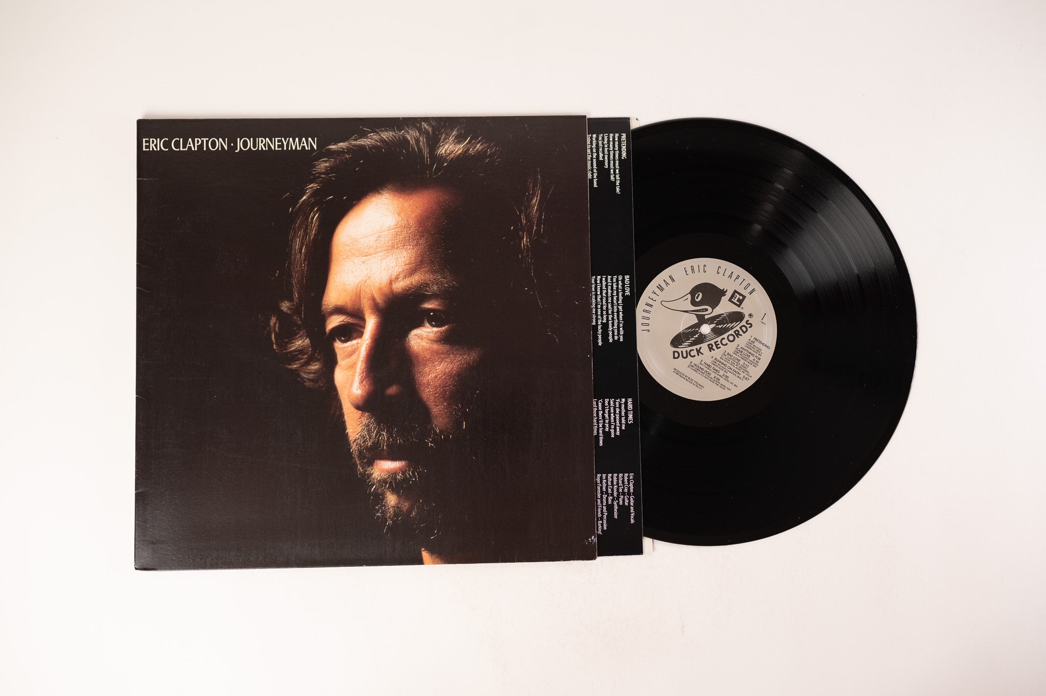 Eric Clapton - Journeyman on Reprise Records / Duck Records