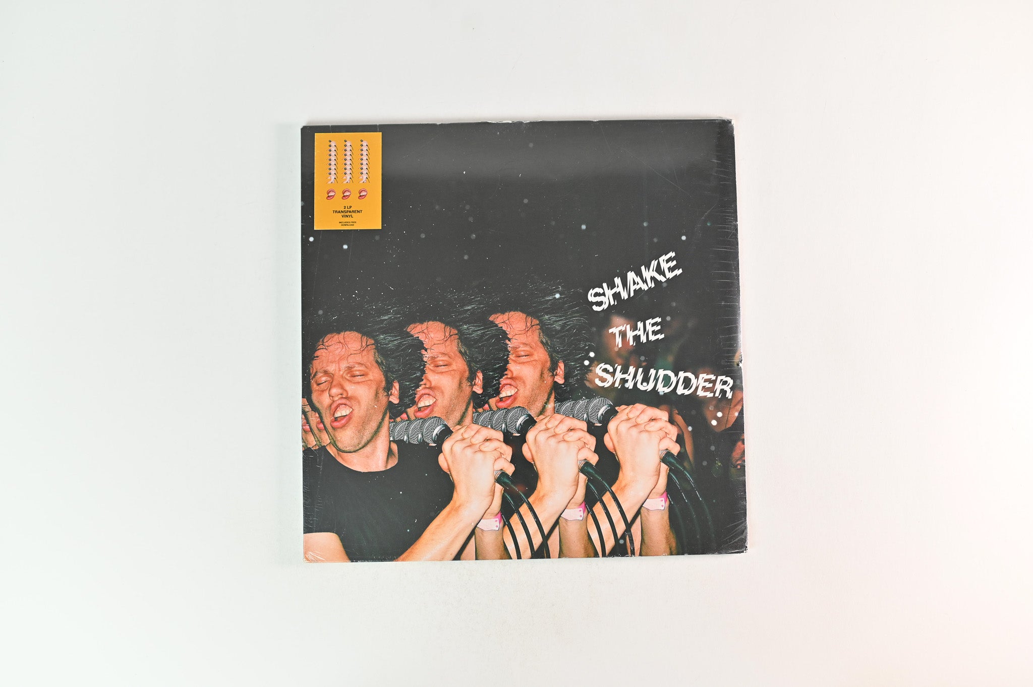 !!! - Shake The Shudder on Warp Records Ltd Transparent Vinyl Sealed