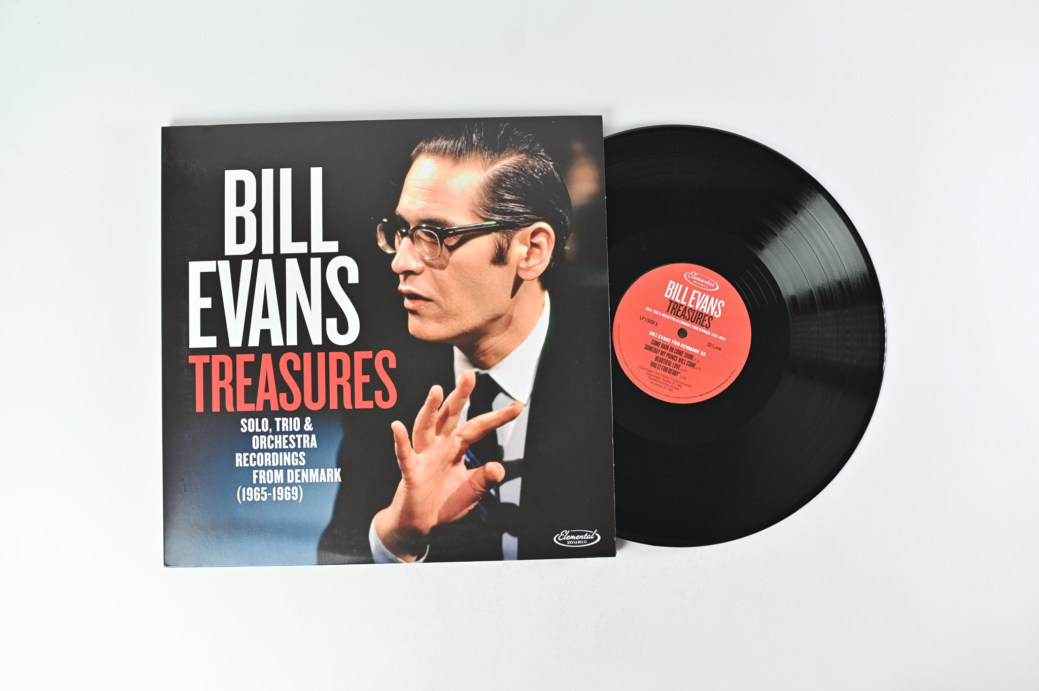 Bill Evans - Treasures (Solo, Trio & Orchestra Recordings From Denmark (1965-1969)) on Elemental Music