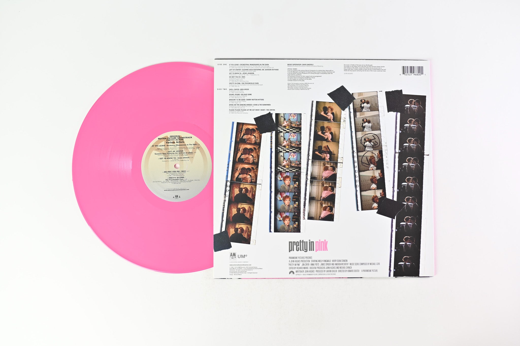 Various - Pretty In Pink on A&M Records - Pink Vinyl