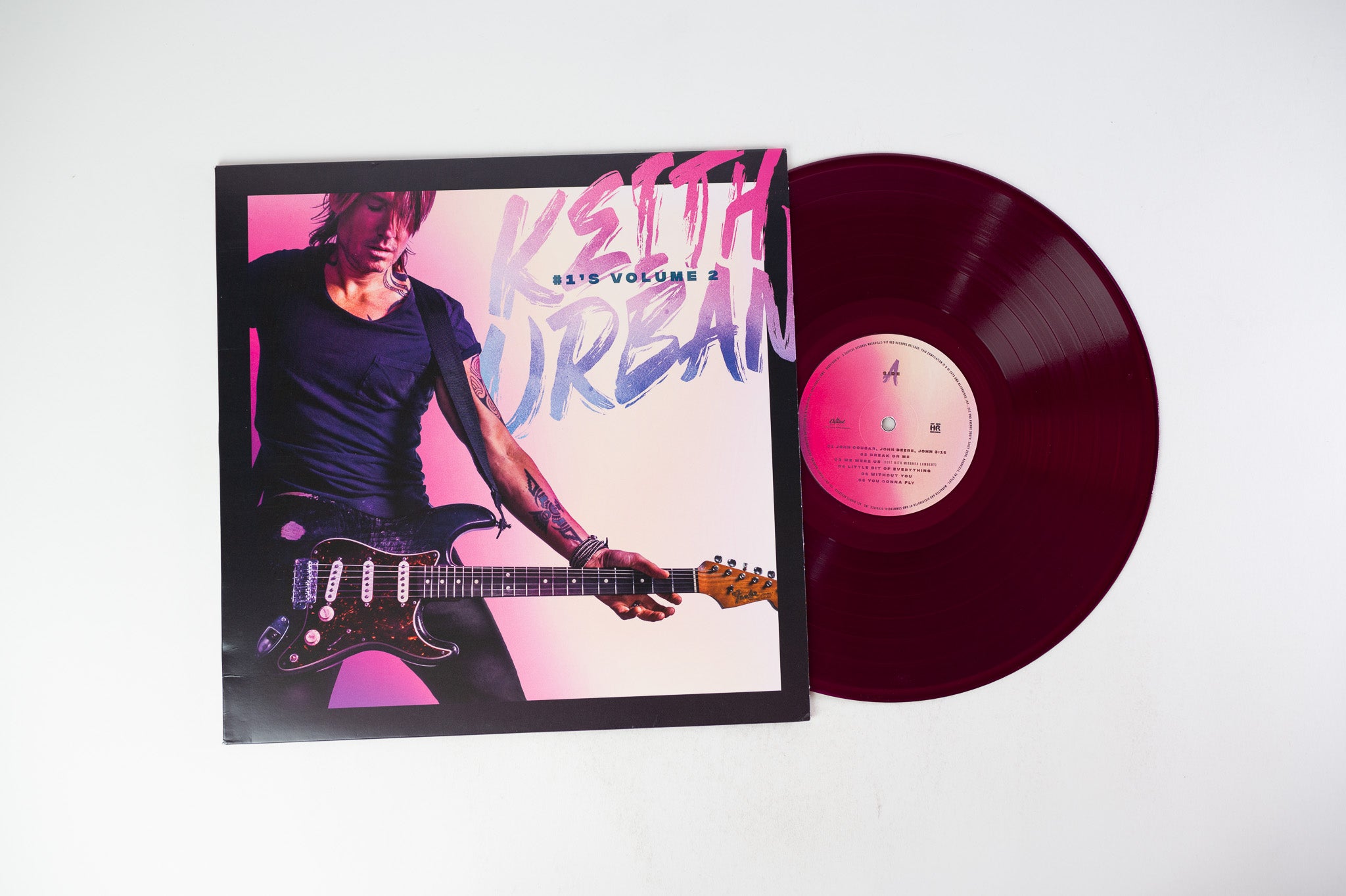 Keith Urban - #1's Volume 2 on Capitol Records Nashville - Grape Vinyl