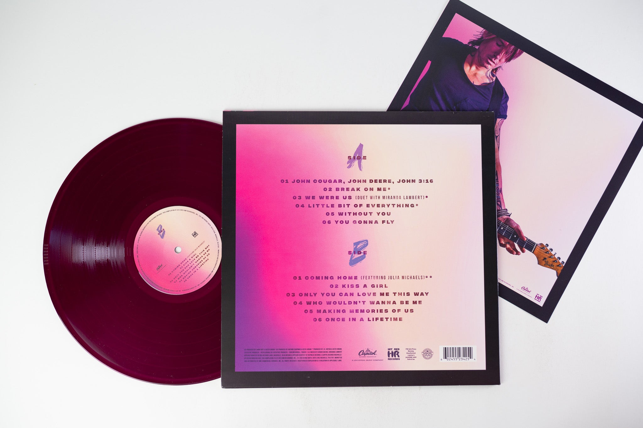 Keith Urban - #1's Volume 2 on Capitol Records Nashville - Grape Vinyl