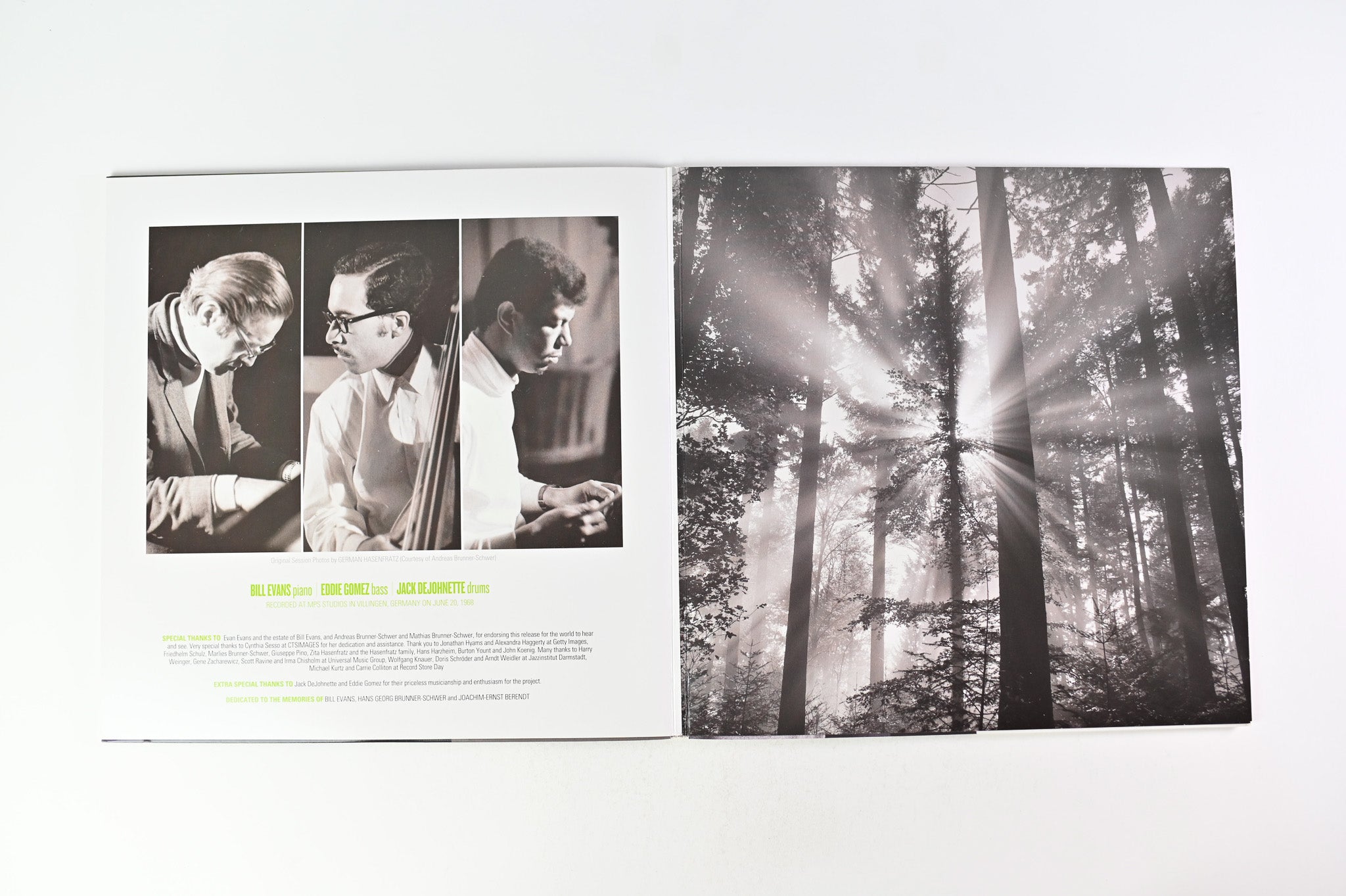 Bill Evans - Some Other Time (The Lost Session From The Black Forest) on Resonance Records