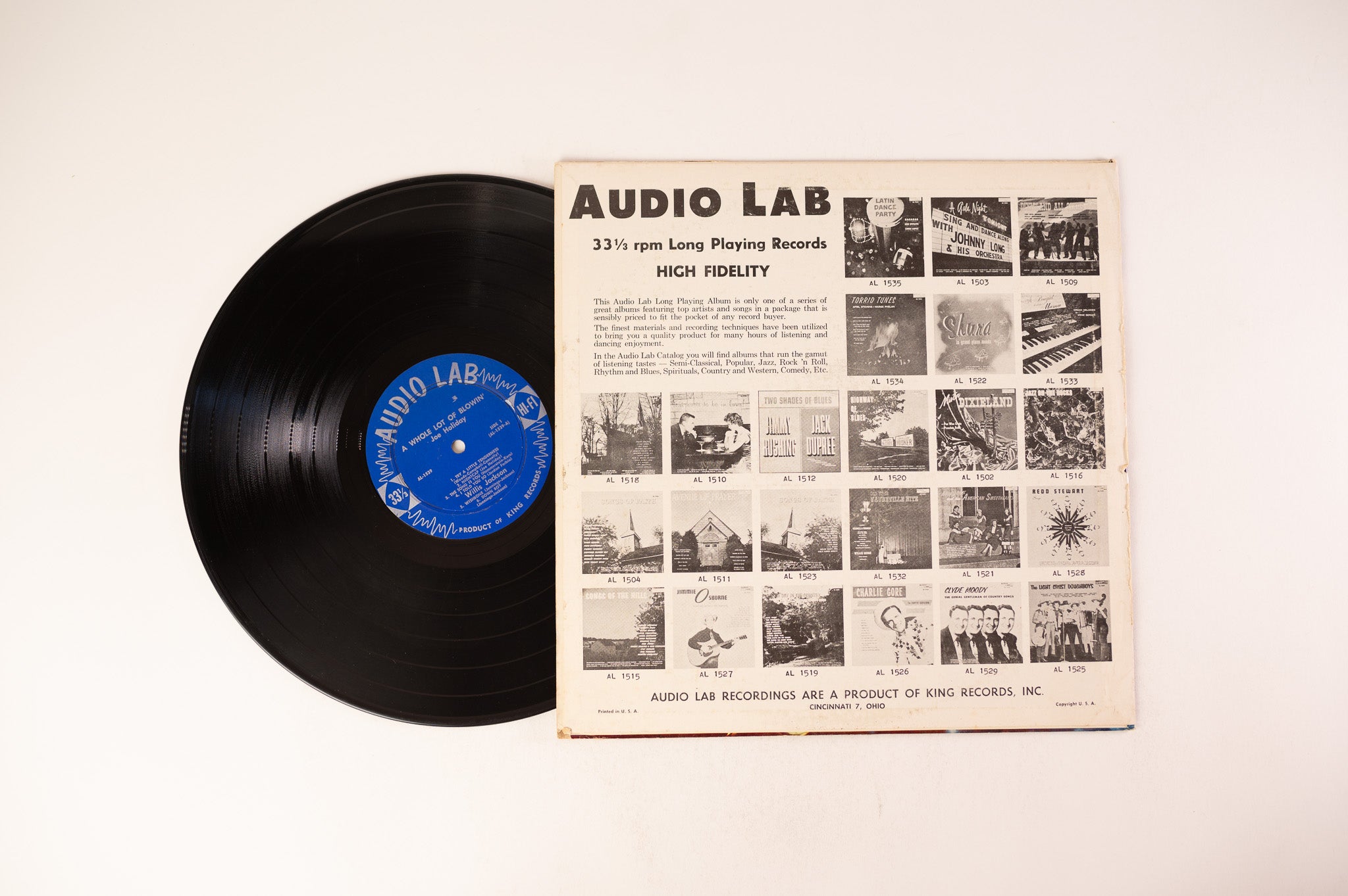 Don Byas - A Whole Lot Of Blowin on Audio Lab