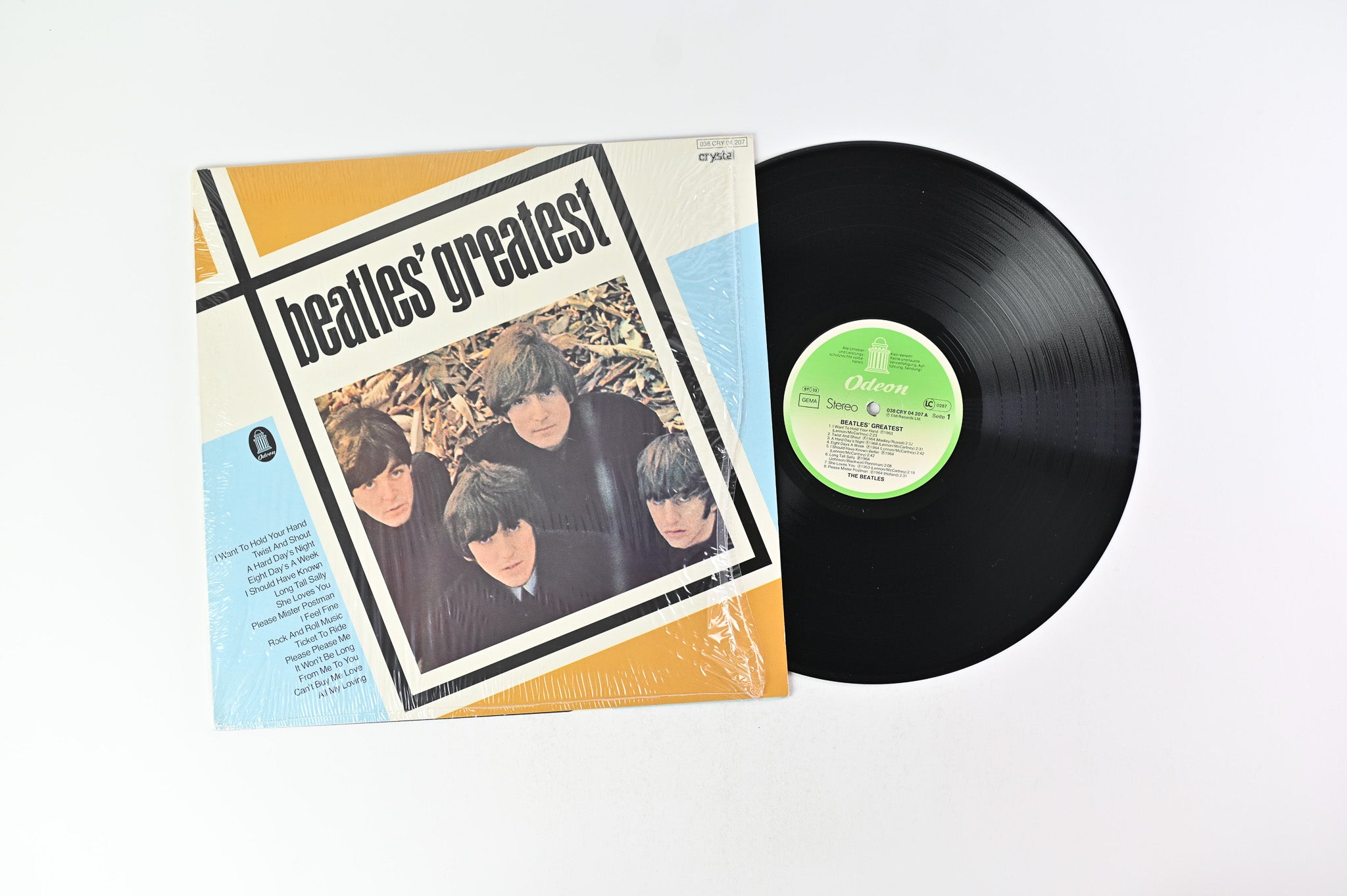 The Beatles - Beatles' Greatest on Crystal / Odean - German pressing