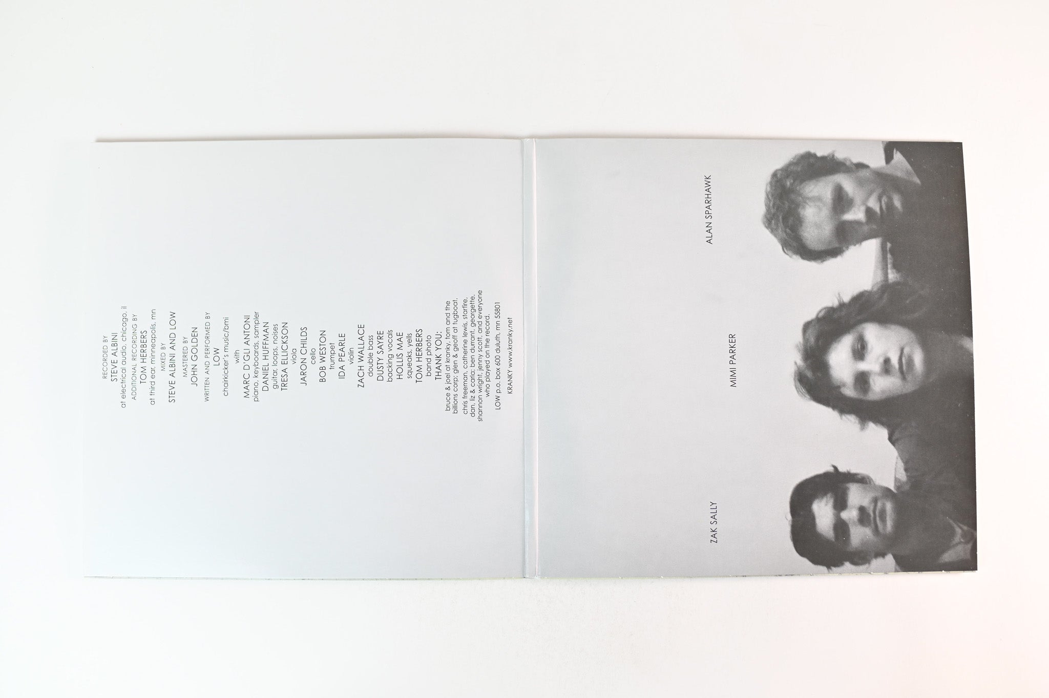 Low - Things We Lost In The Fire on Kranky Reissue