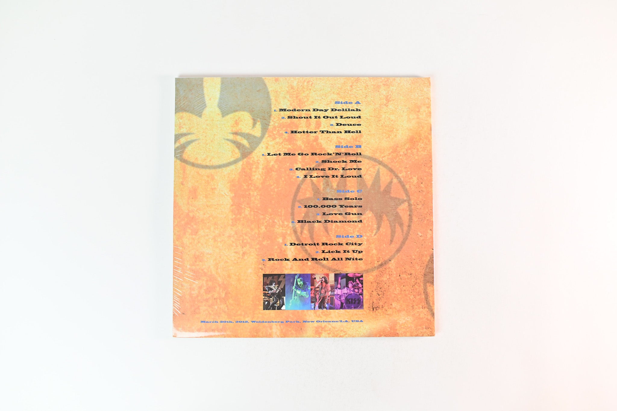 Kiss - Nola Unofficial Pressing With Lenticular Cover Sealed