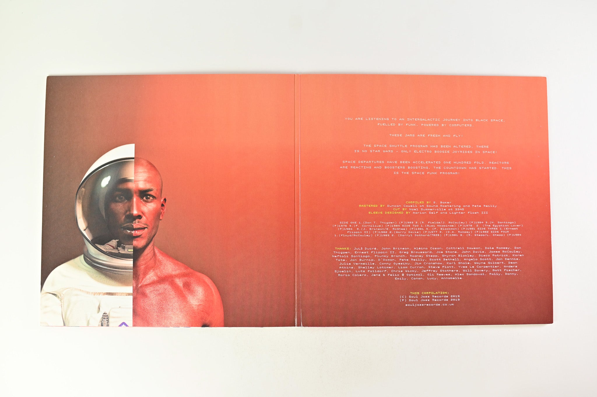 Various - Space Funk (Afro Futurist Electro Funk In Space 1976-84) on Soul Jazz Records