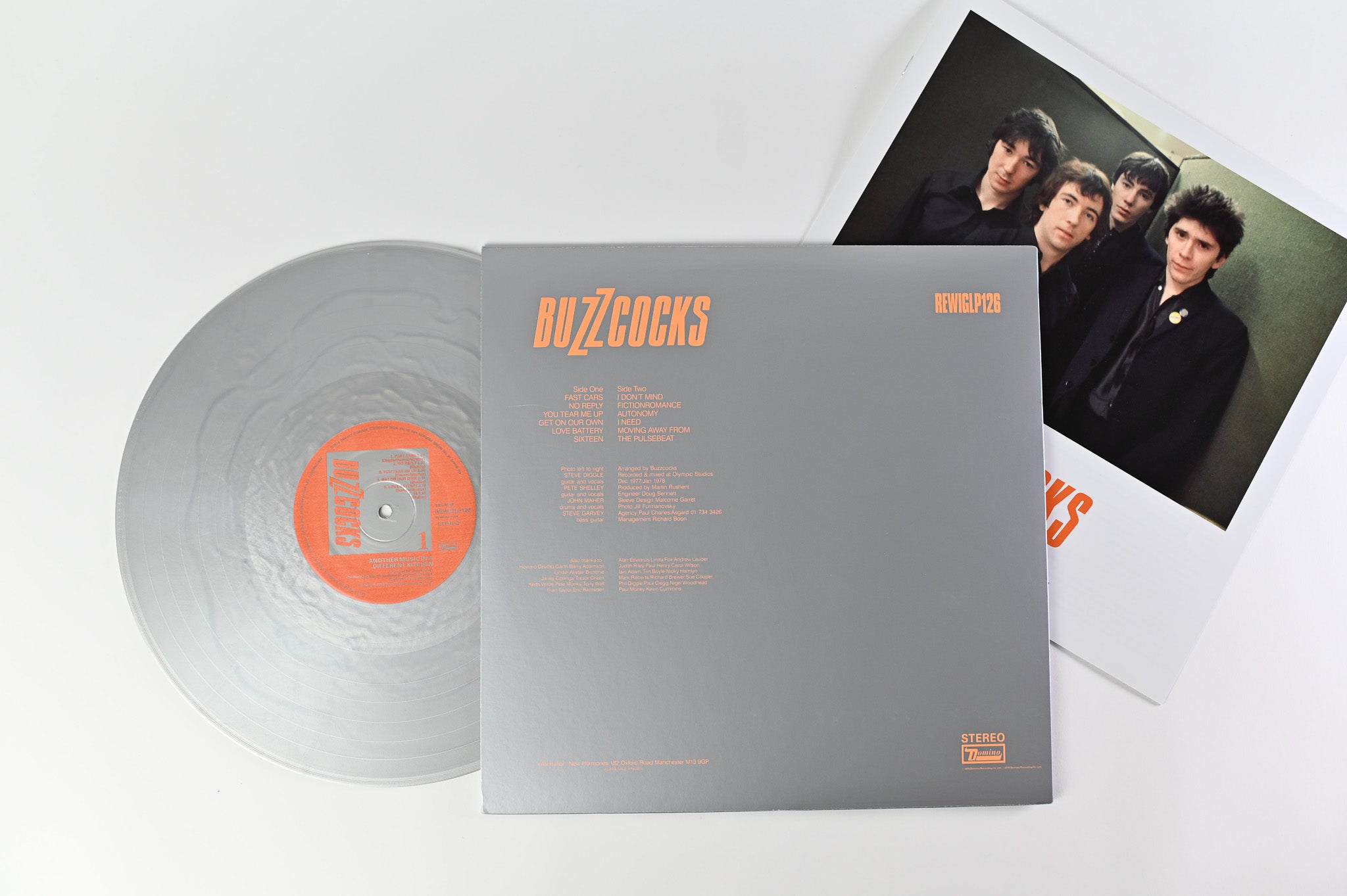 Buzzcocks - Another Music In A Different Kitchen Reissue on Silver Vinyl on Domino