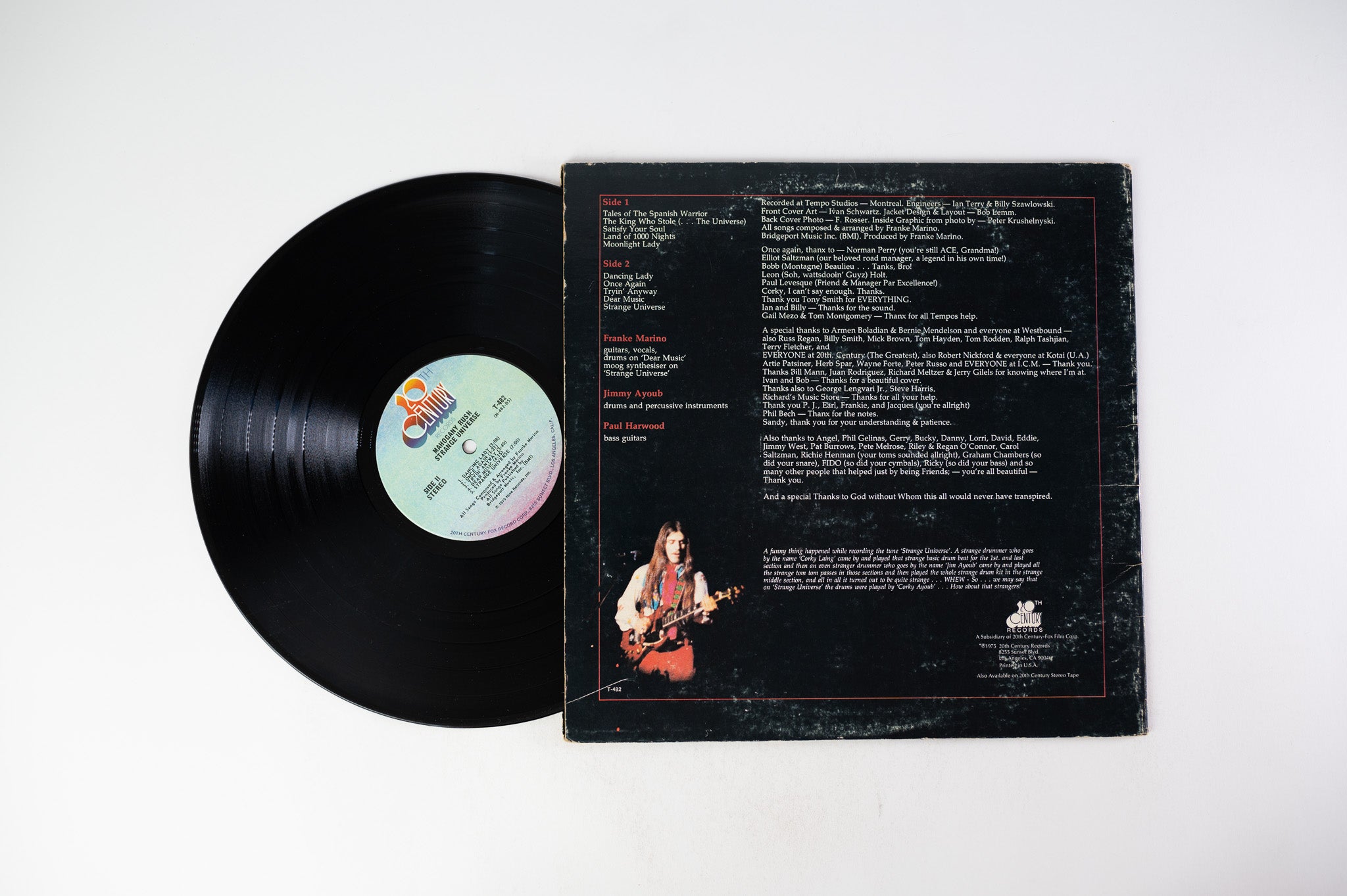 Mahogany Rush - Strange Universe on 20th Century Records