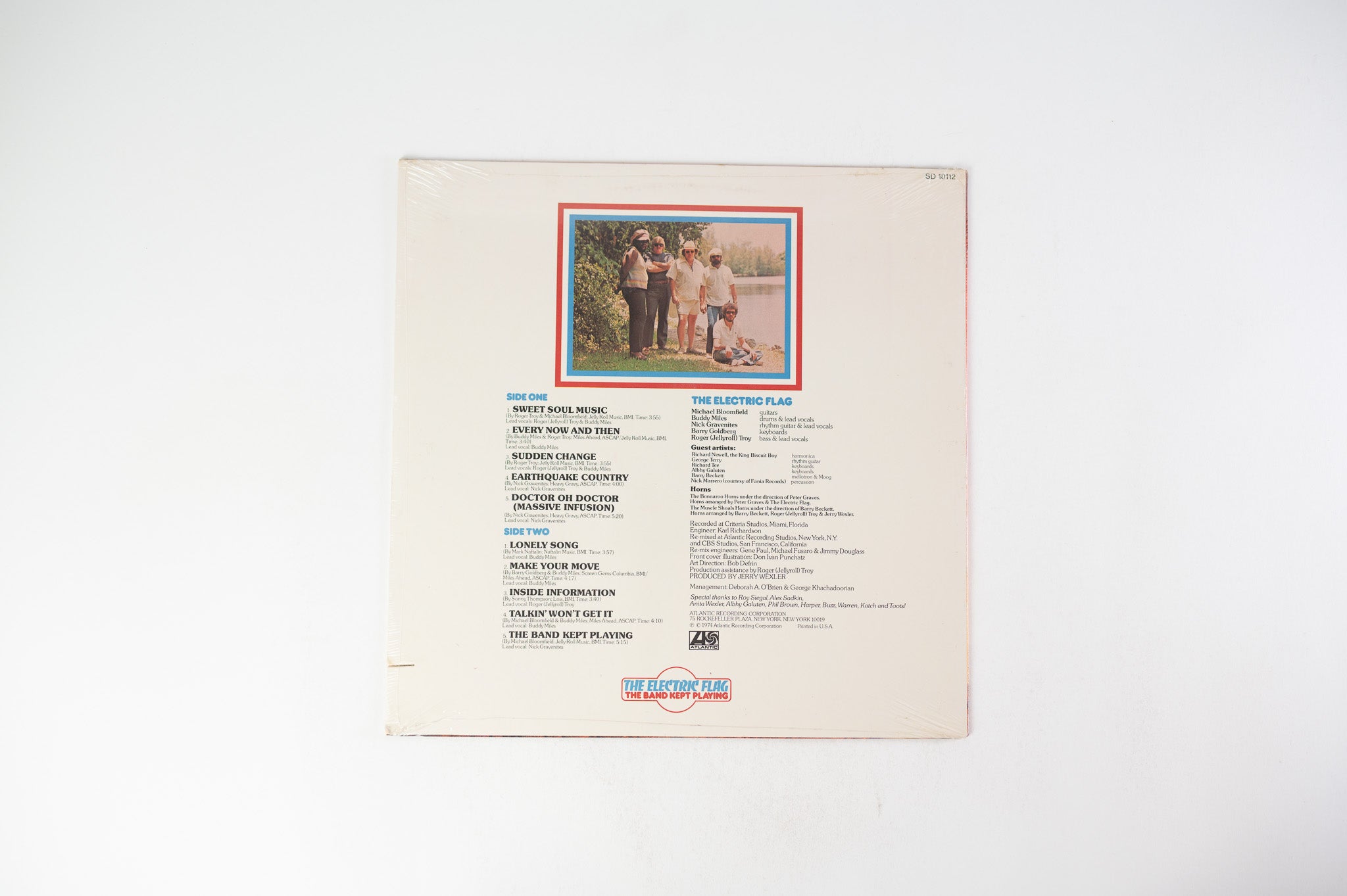 The Electric Flag - The Band Kept Playing on Atlantic - Sealed