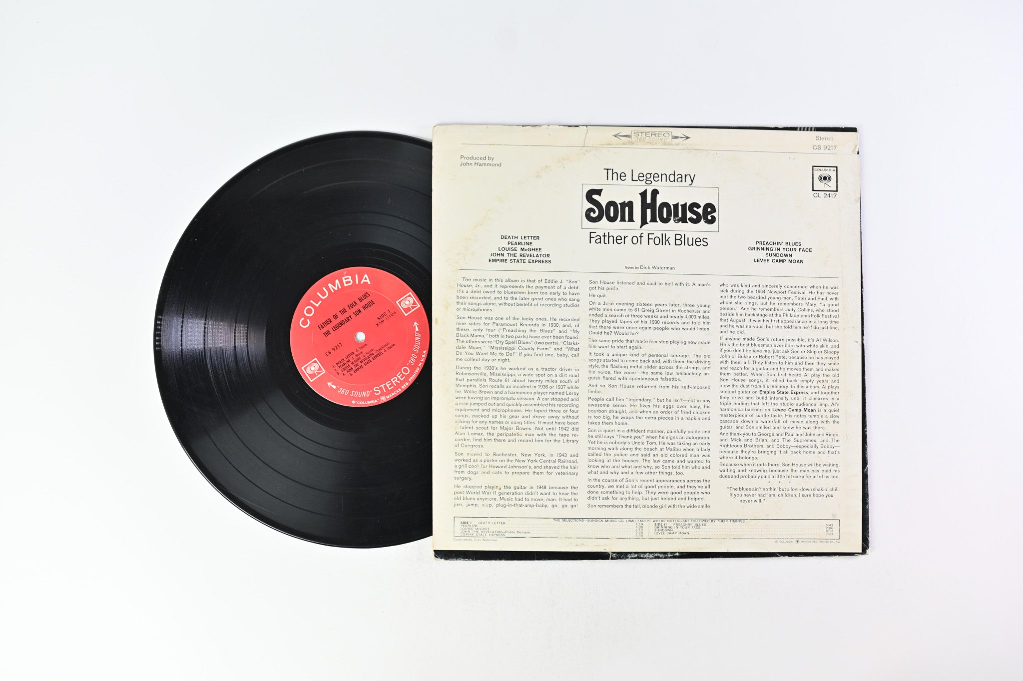 Son House - Father Of Folk Blues on Columbia