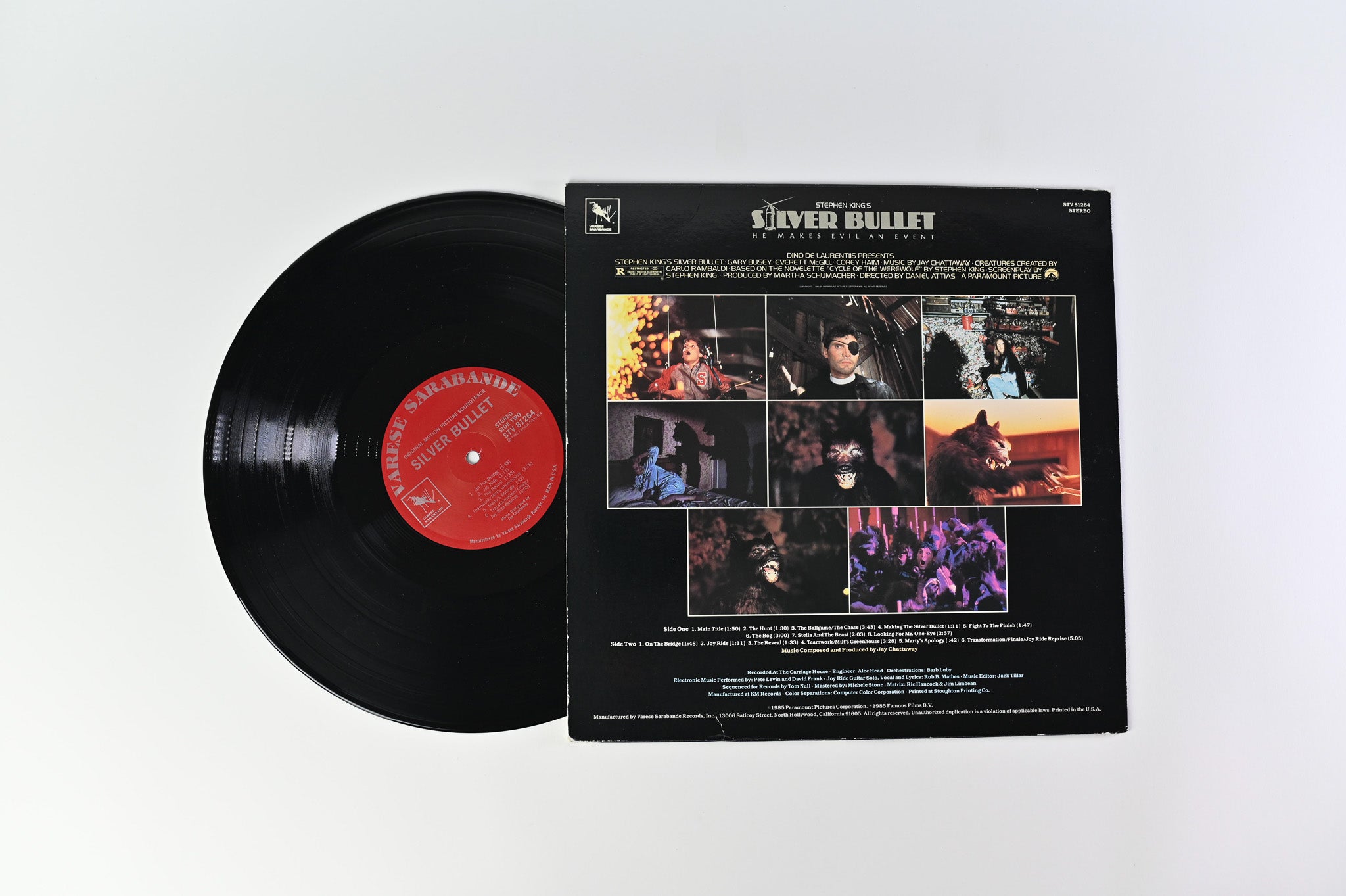 Jay Chattaway - Stephen King's Silver Bullet (Original Motion Picture Soundtrack) on Varese Sarabande