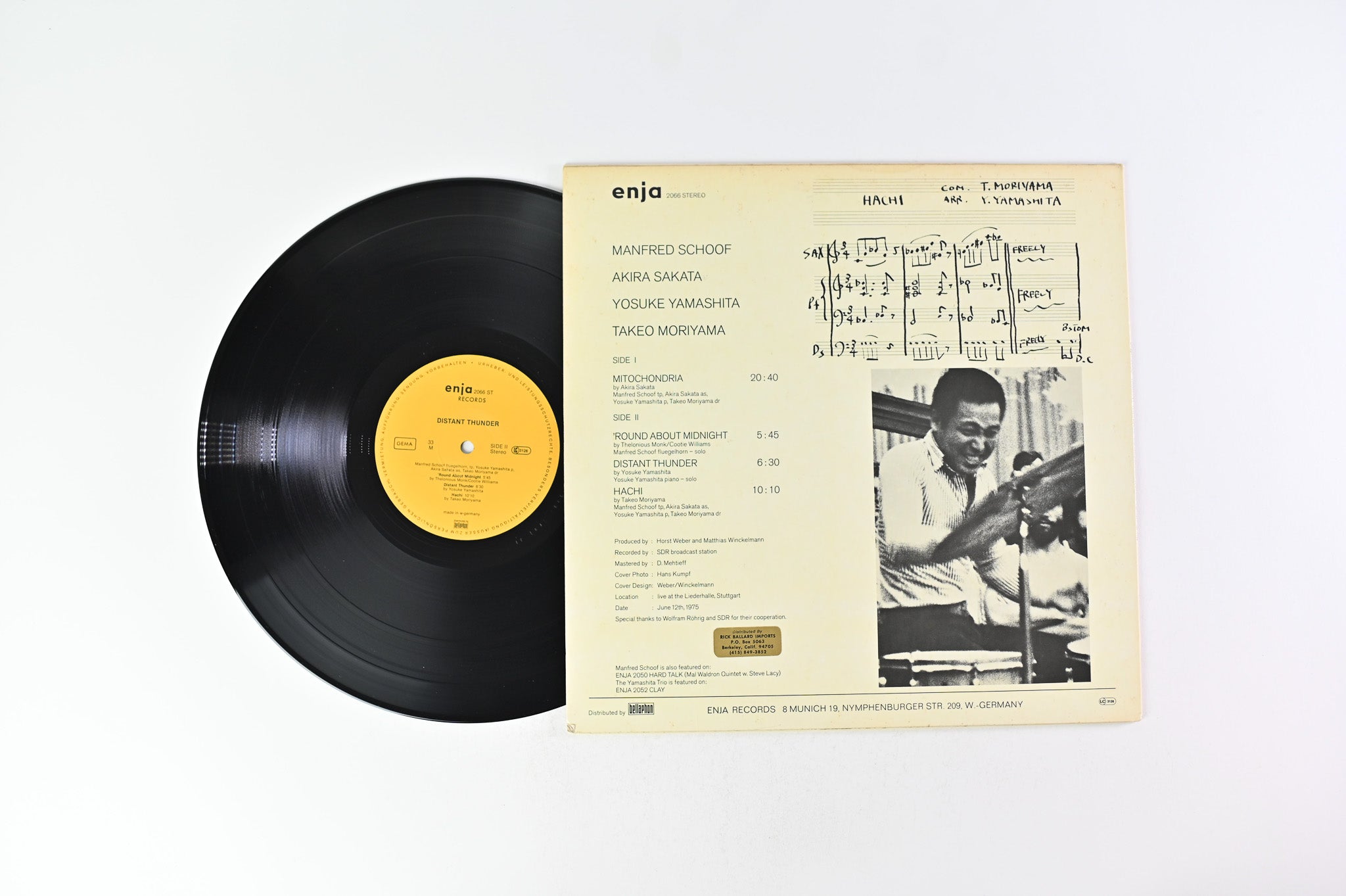 Manfred Schoof - Distant Thunder on Enja Records
