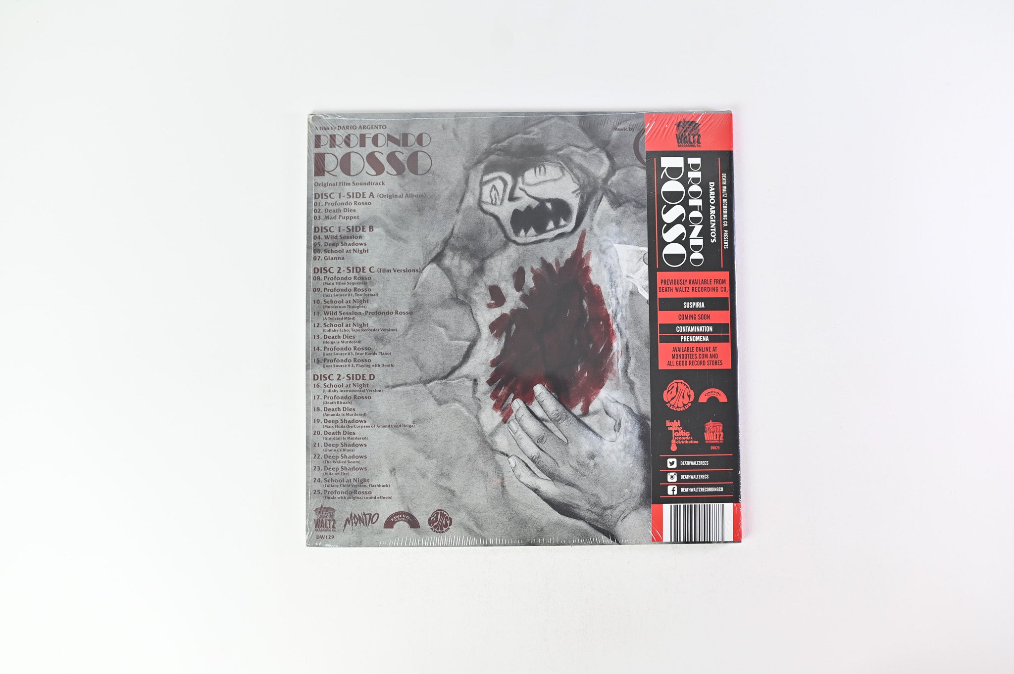 Goblin - Profondo Rosso (Original Film Soundtrack) on Death Waltz Recording Company - Sealed