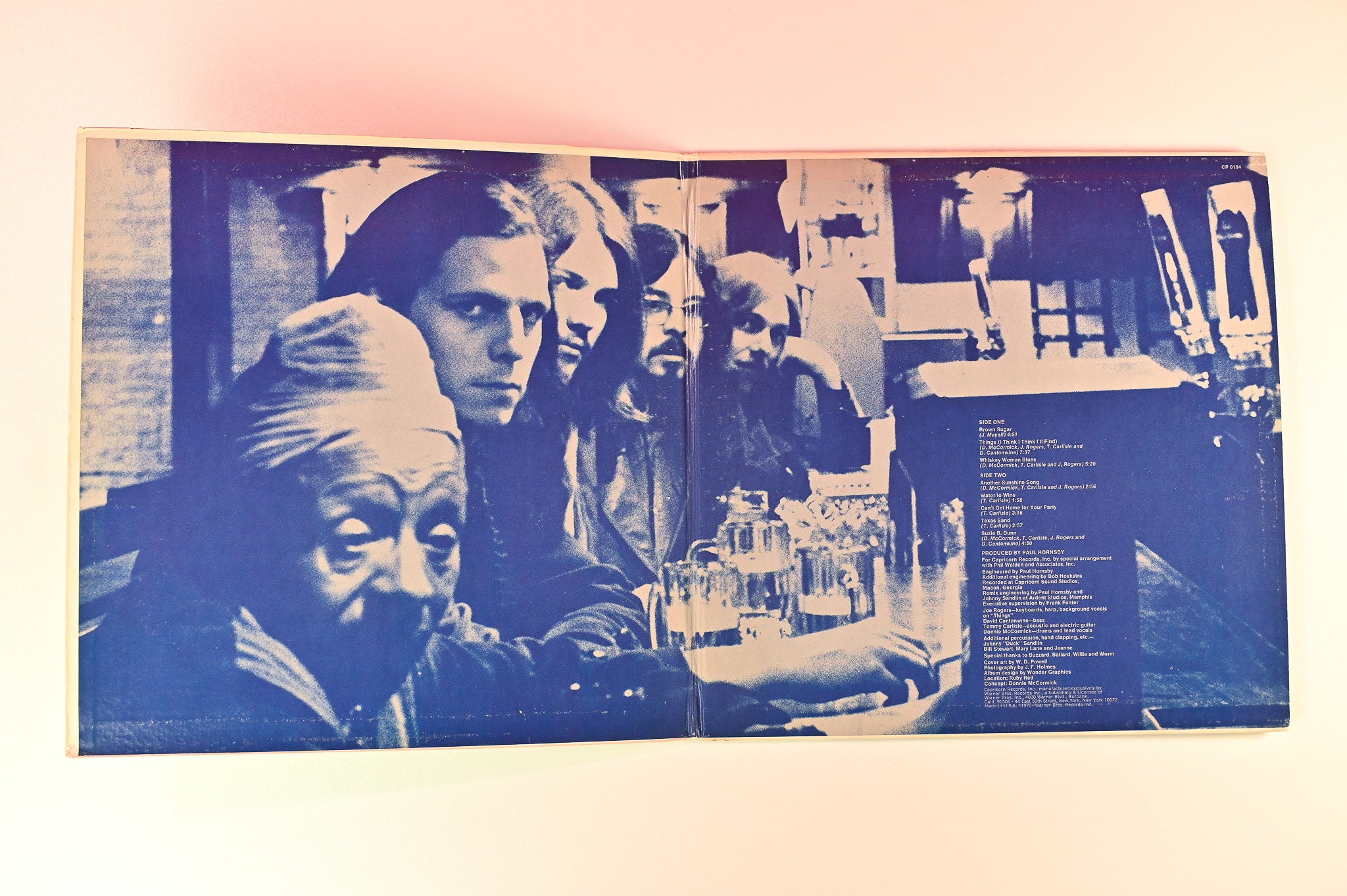 Eric Quincy Tate - Drinking Man's Friend on Capricorn Records