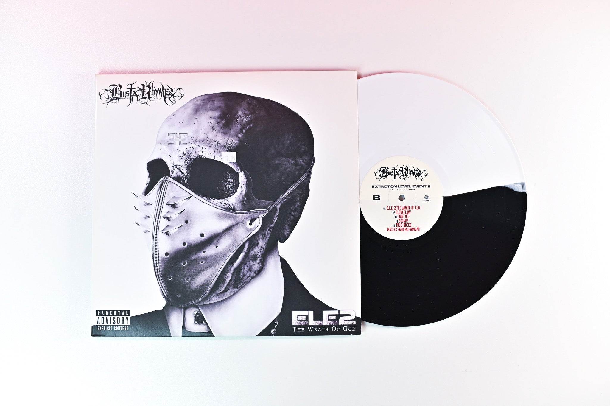 Busta Rhymes - Extinction Level Event 2: The Wrath Of God on The Conglomerate Entertainment / Empire - White / Black Split Vinyl