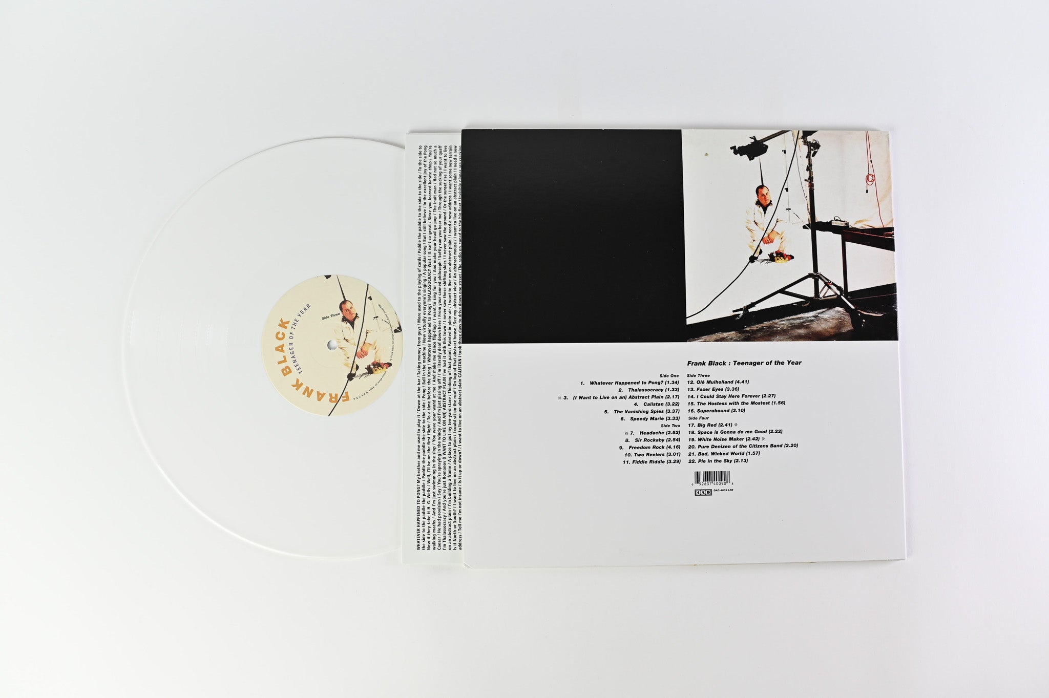 Frank Black - Teenager Of The Year RSD Limited Reissue on 4AD White Vinyl