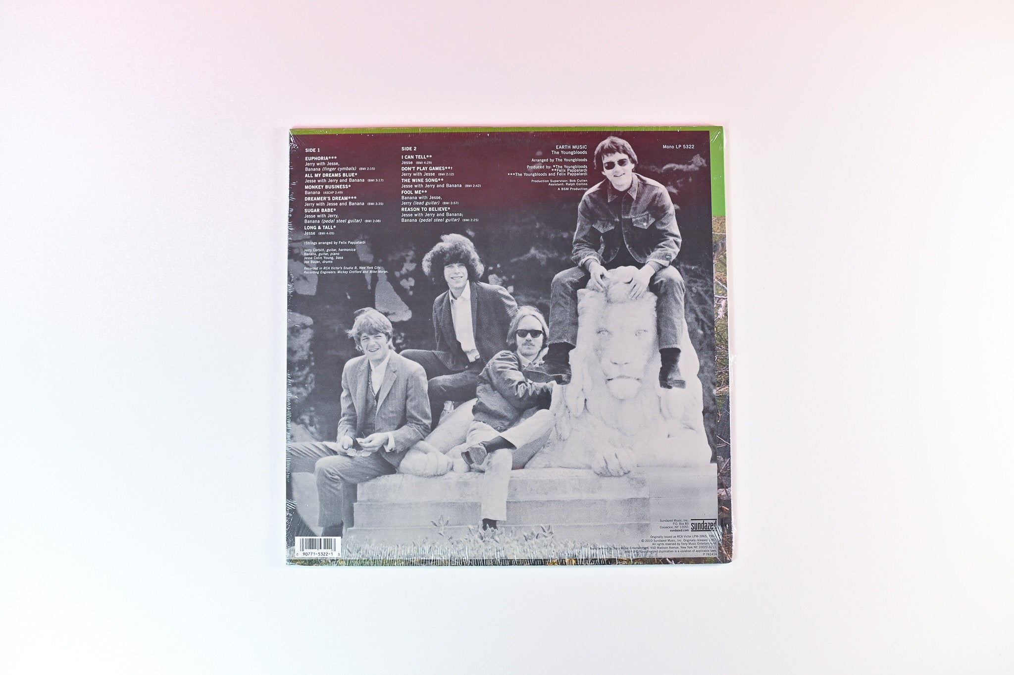 The Youngbloods - Earth Music on Sundazed Music - Sealed reissue