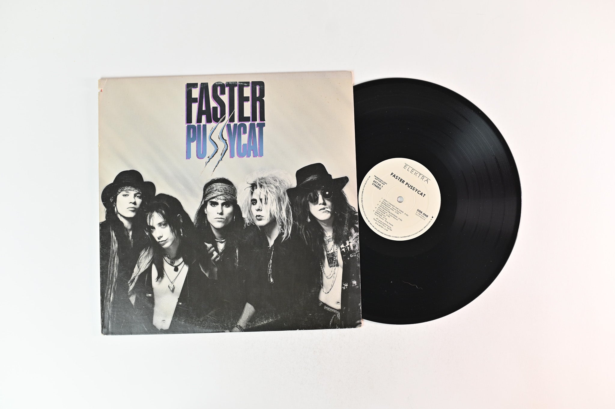 Faster Pussycat - Faster Pussycat on Elektra Promo
