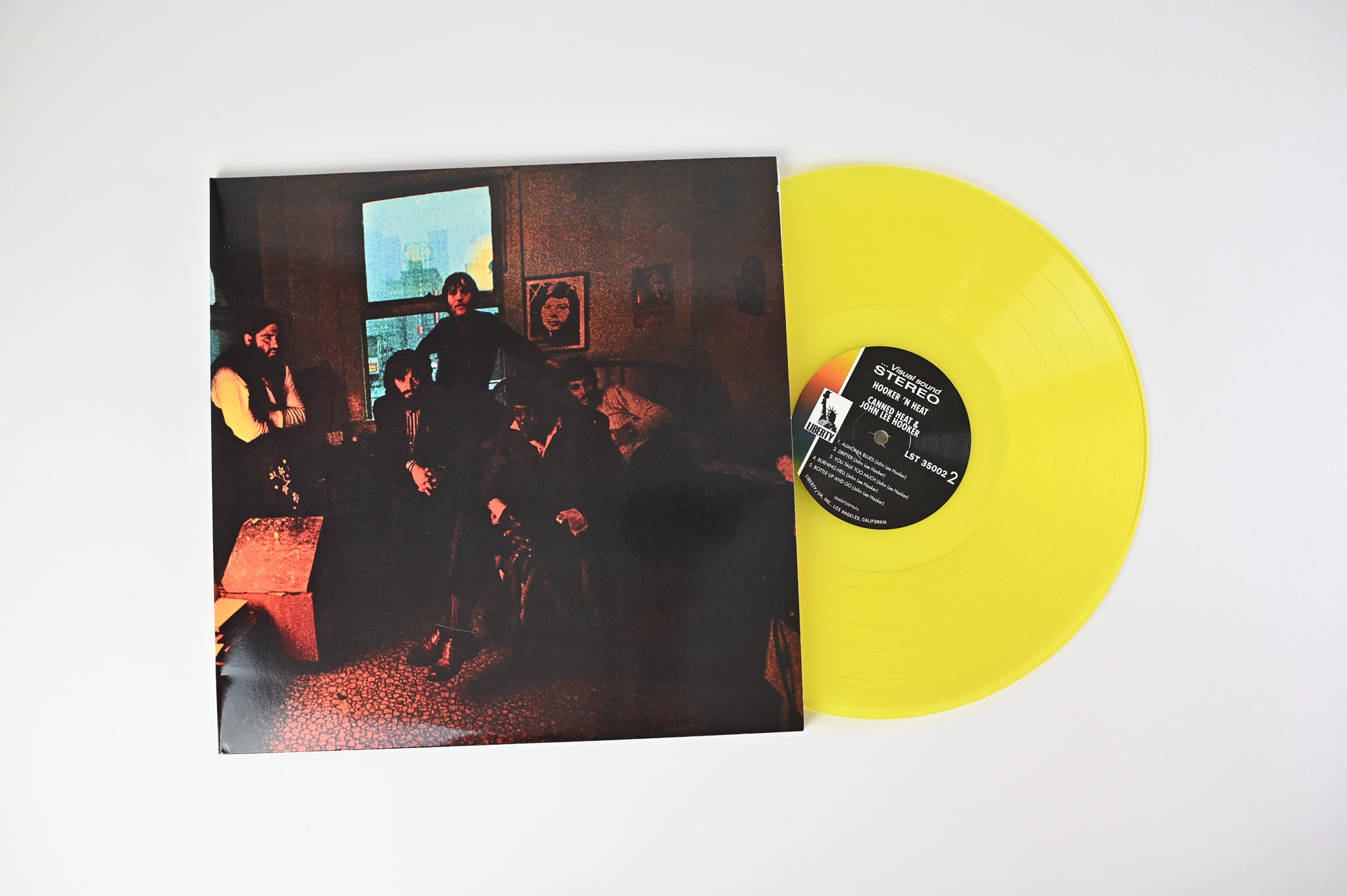 Canned Heat - Hooker ’N Heat on Culture Factory/Liberty RSD Reissue on Yellow Translucent & Brown Vinyl
