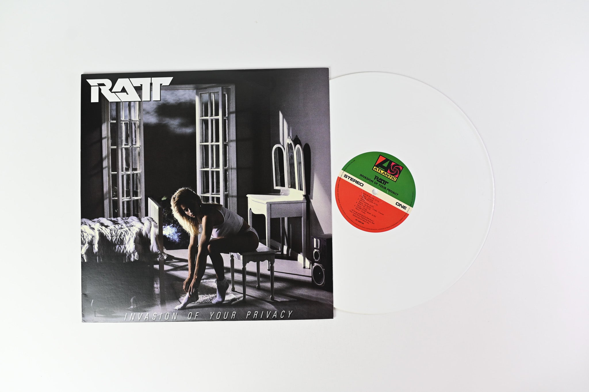 Ratt - Invasion Of Your Privacy on Atlantic Ltd White Vinyl