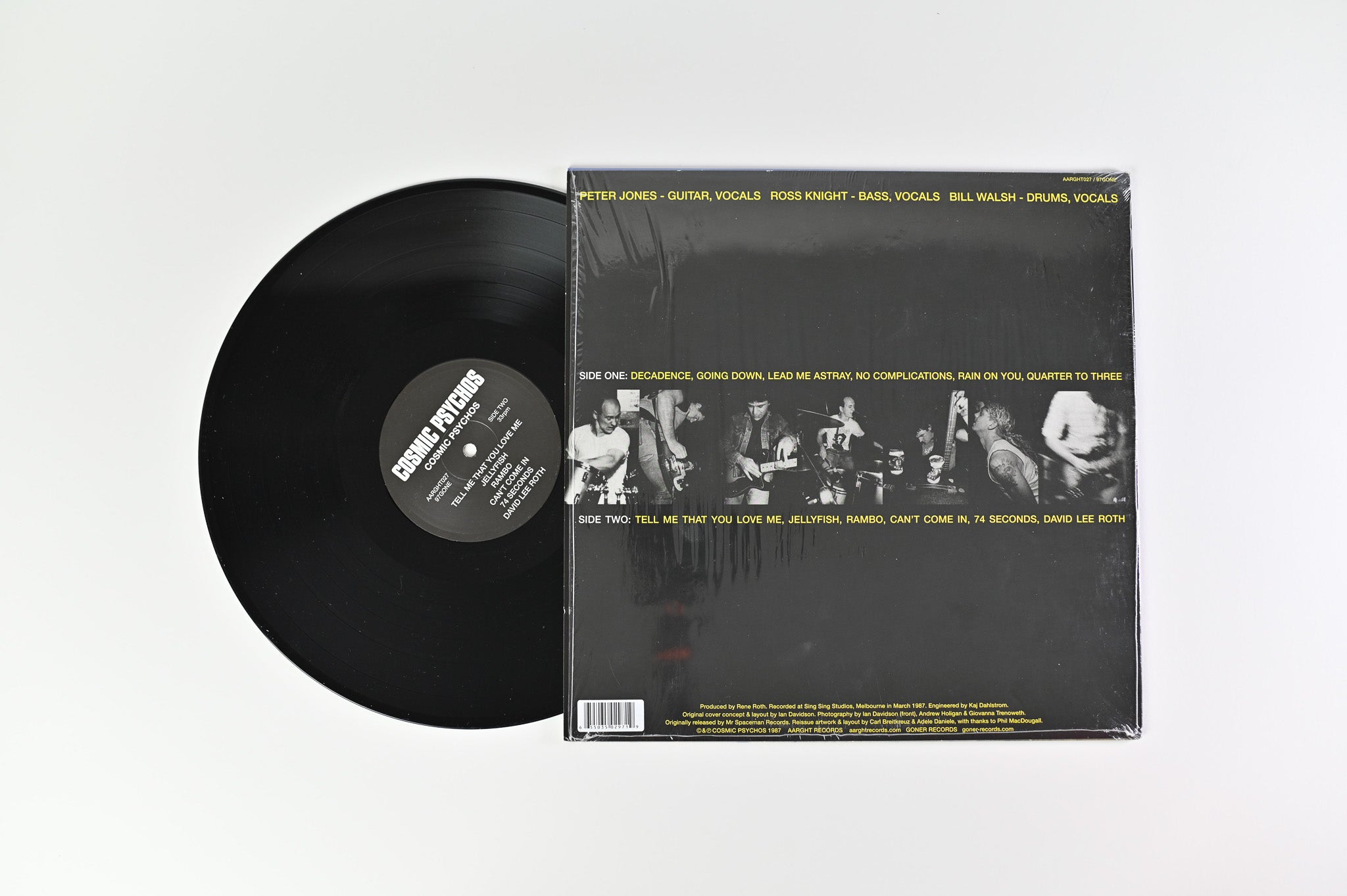 Cosmic Psychos - Cosmic Psychos on Aarght! Reissue