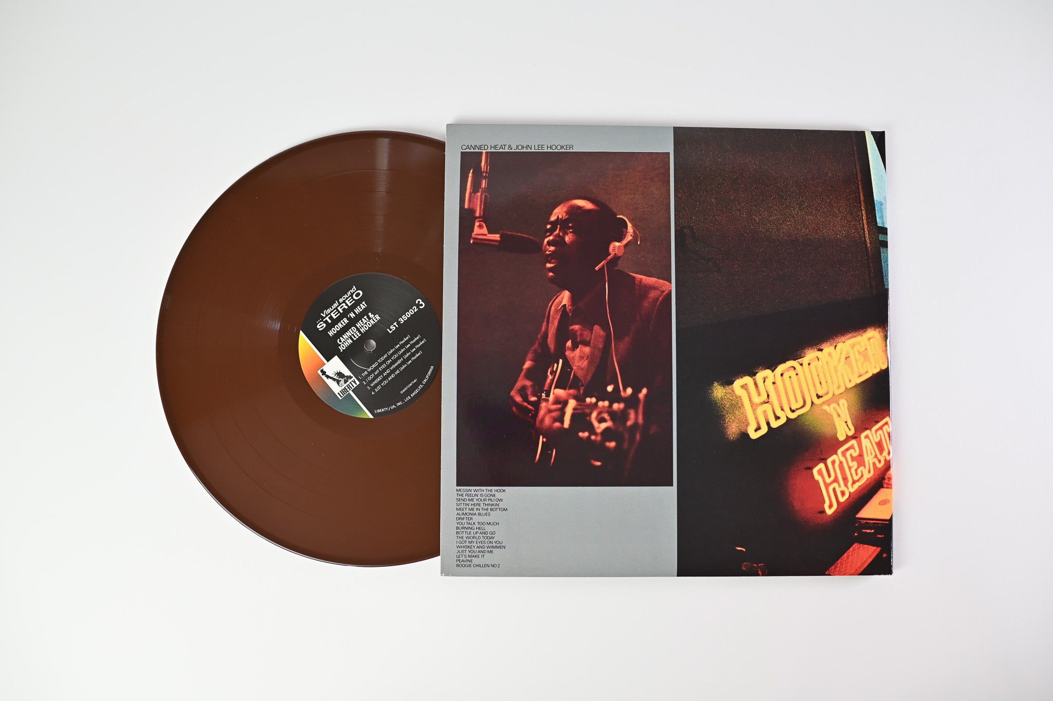 Canned Heat - Hooker ’N Heat on Culture Factory/Liberty RSD Reissue on Yellow Translucent & Brown Vinyl