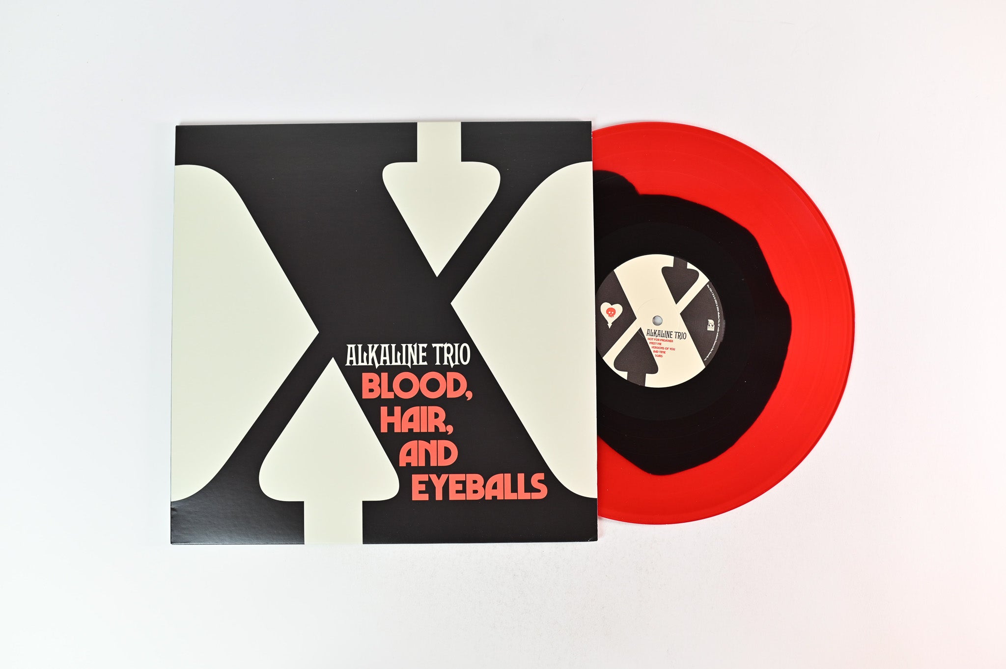 Alkaline Trio - Blood, Hair, And Eyeballs on Rise Records Ltd Black & Maroon