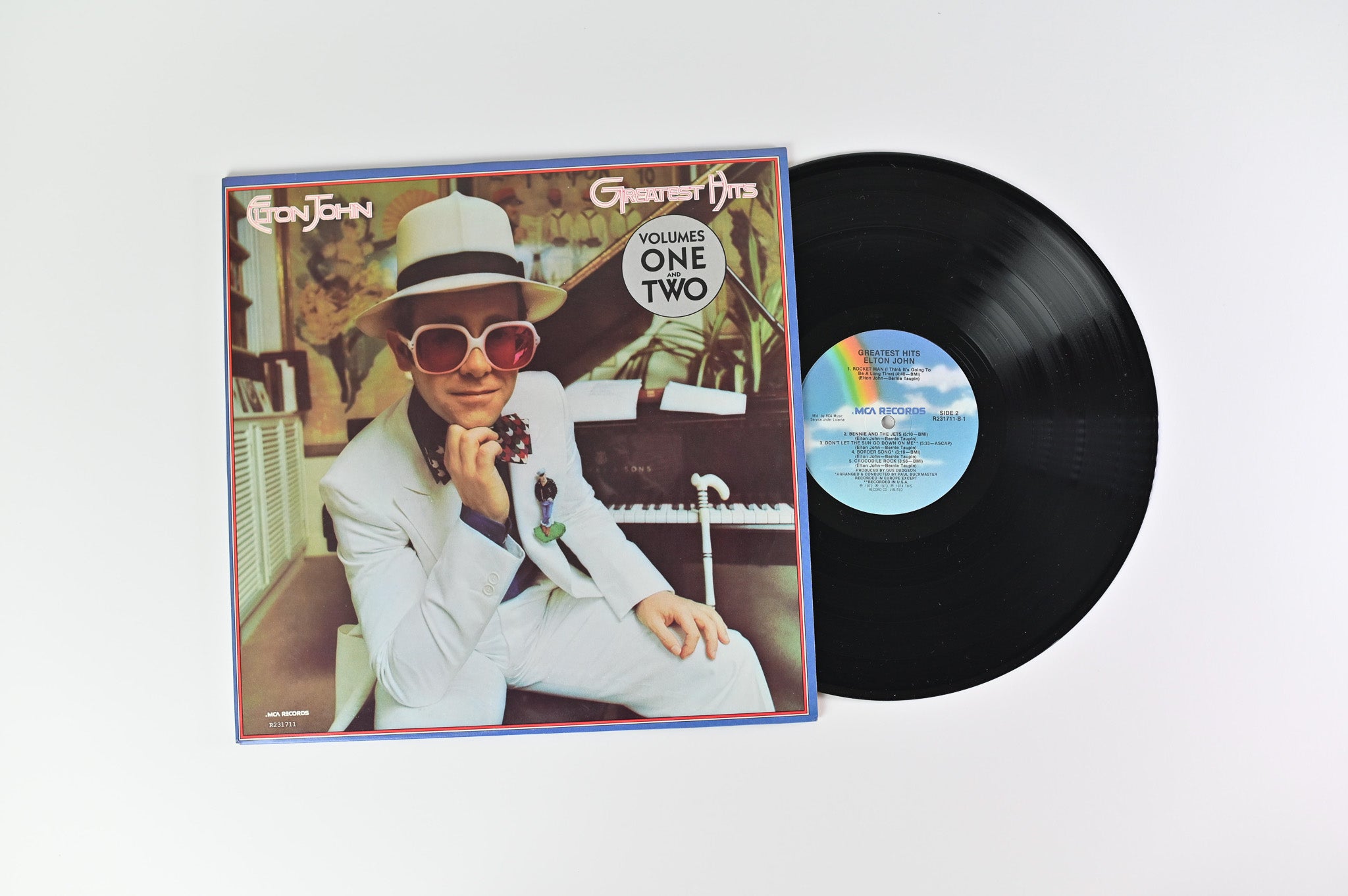 Elton John - Greatest Hits Volumes One And Two on MCA