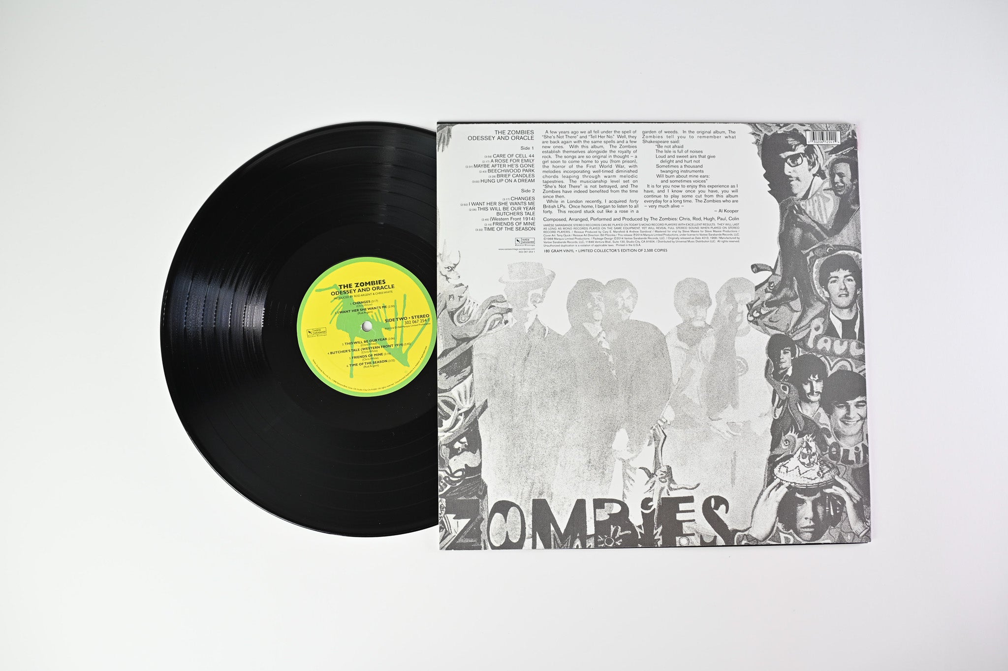 The Zombies - Odessey And Oracle on Varese Sarabande RSD Reissue