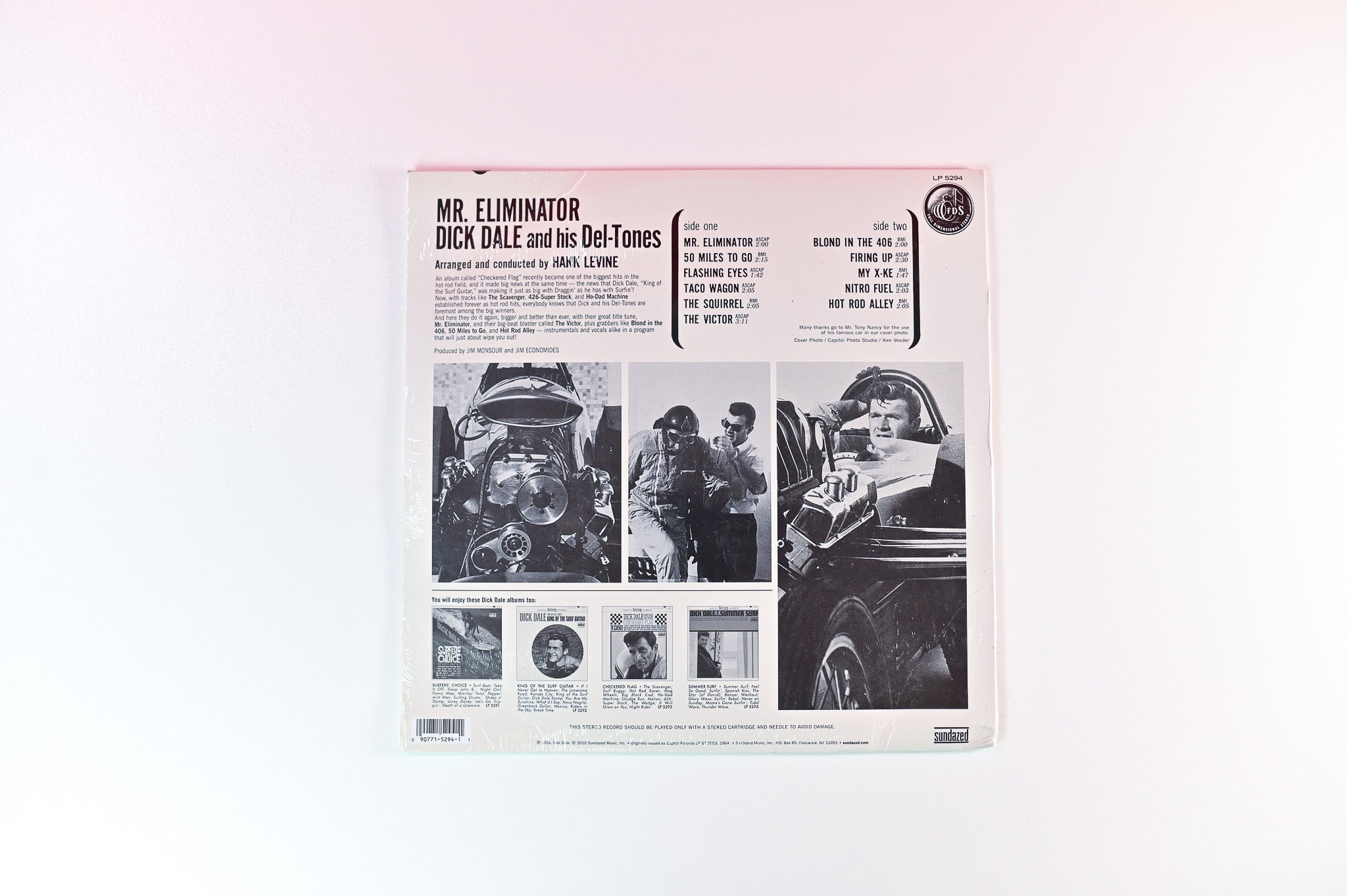 Dick Dale & His Del-Tones - Mr. Eliminator on Sundazed Music - Sealed