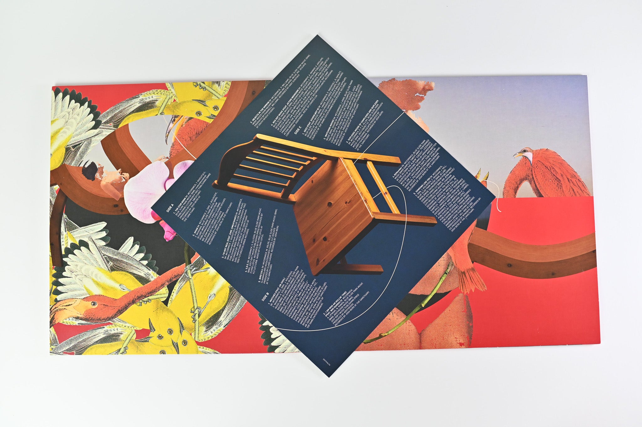 Mac Miller - Watching Movies With The Sound Off on Rostrum Ltd Clear With Red Marble Reissue