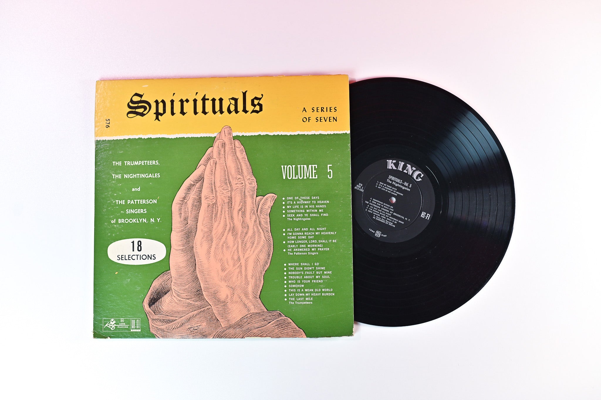Various - Spirituals Volume 5 on King Records