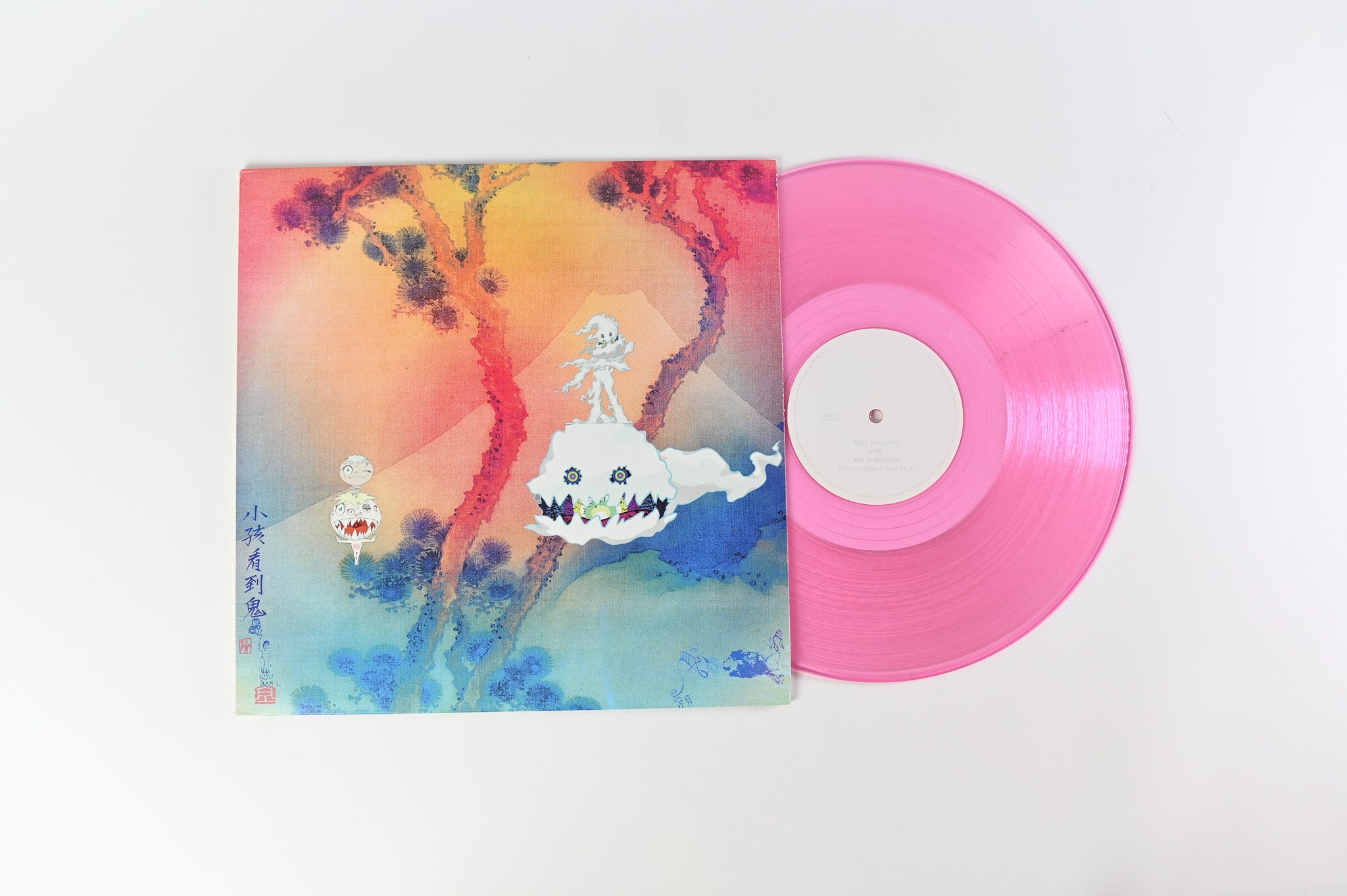 Kids See Ghosts - Kids See Ghosts RSD Reissue on Get Out Our Dreams Pink Translucent Vinyl