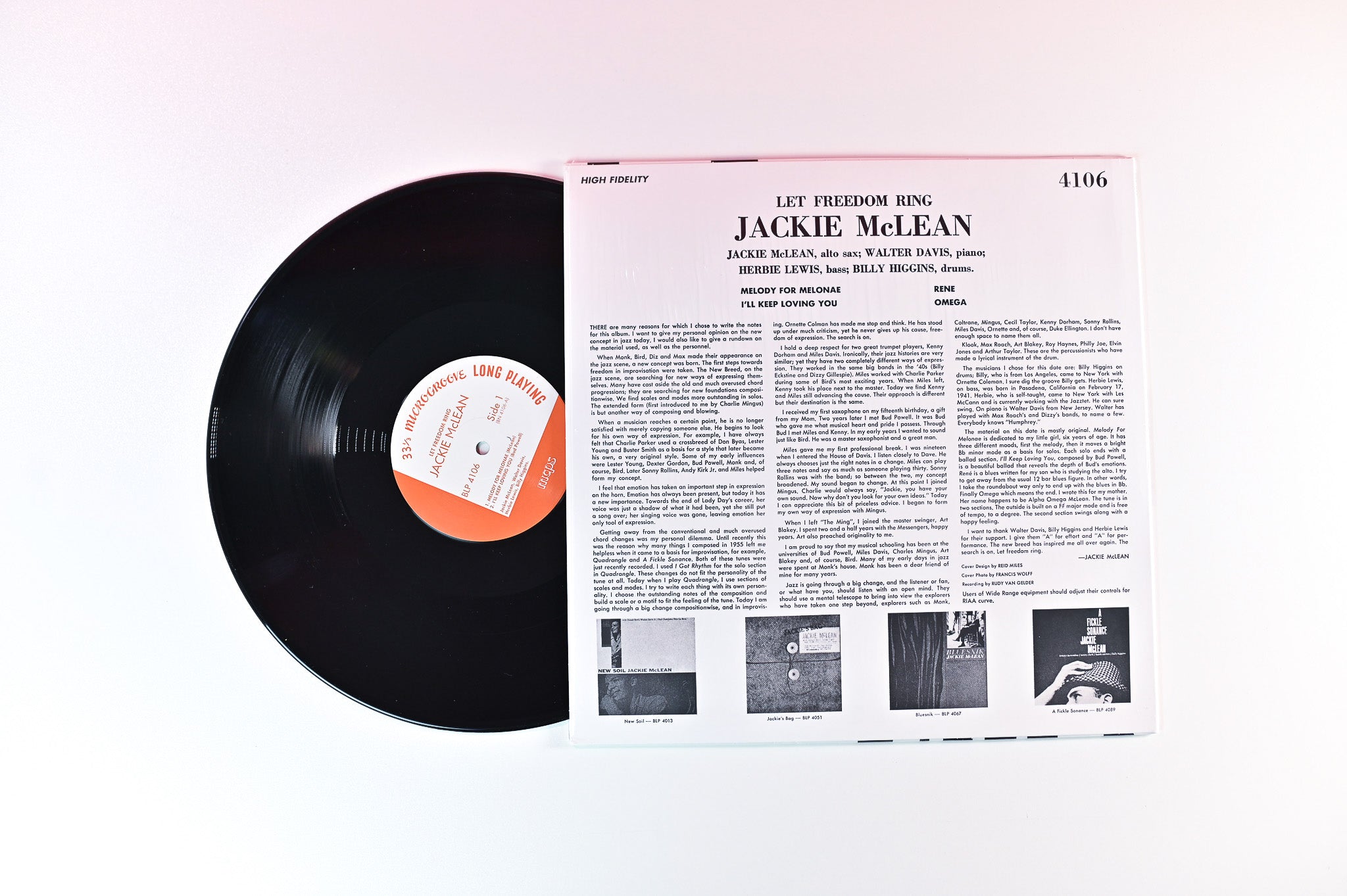 Jackie McLean - Let Freedom Ring on Rat Pack Records Unofficial