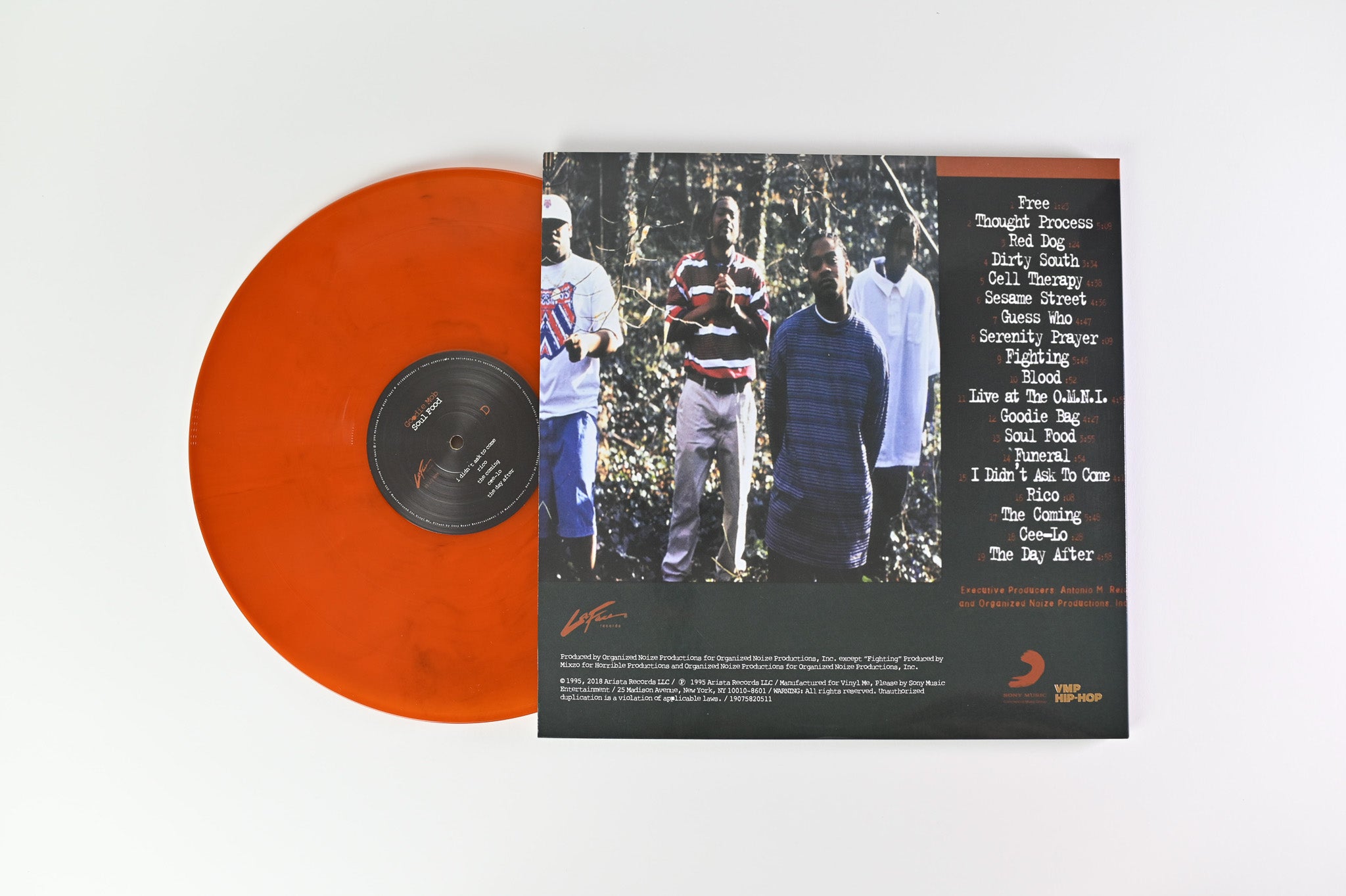 Goodie Mob - Soul Food Vinyl Me Please Orange With Black Smoke Reissue