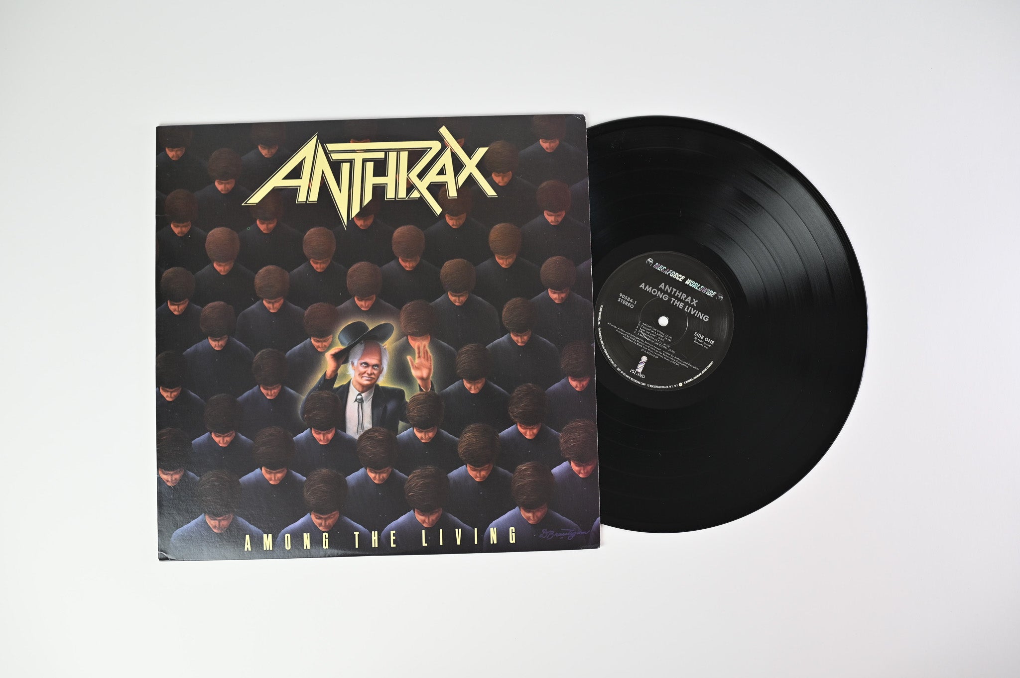 Anthrax - Among The Living on Island Records/Megaforce Worldwide
