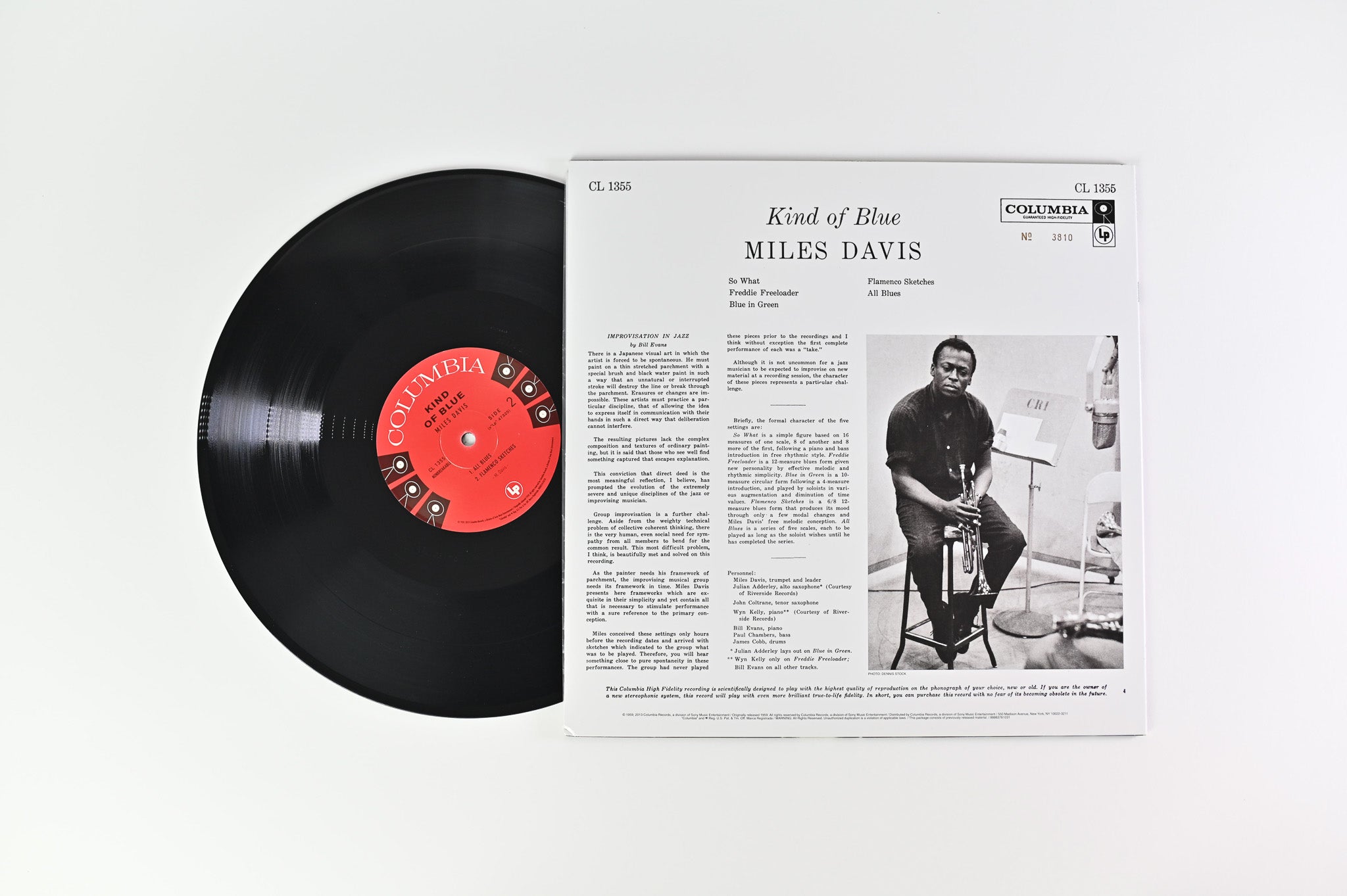 Miles Davis - Kind Of Blue on Columbia RSD BF 2013 Ltd Numbered Reissue