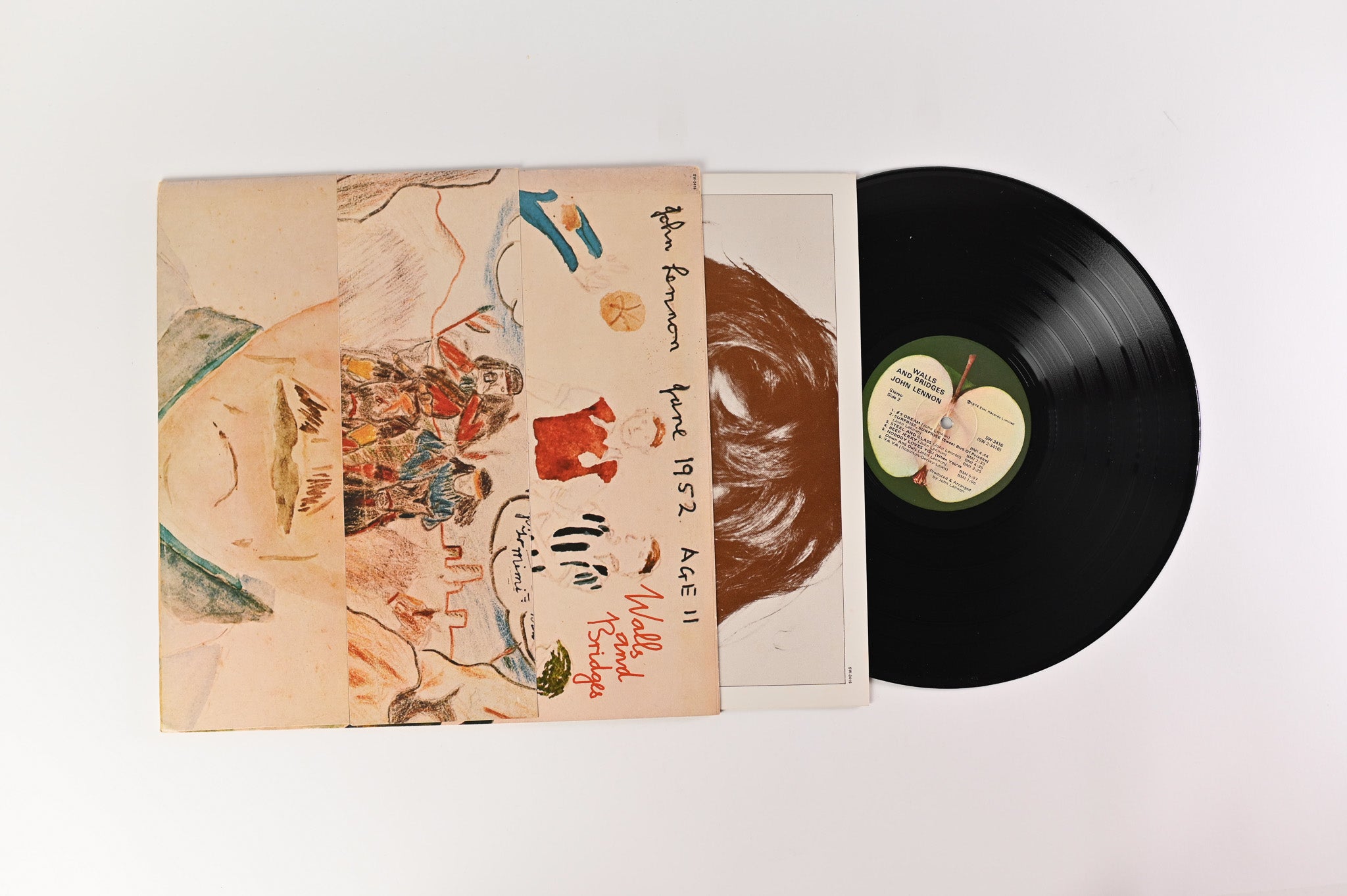 John Lennon - Walls And Bridges on Apple Records