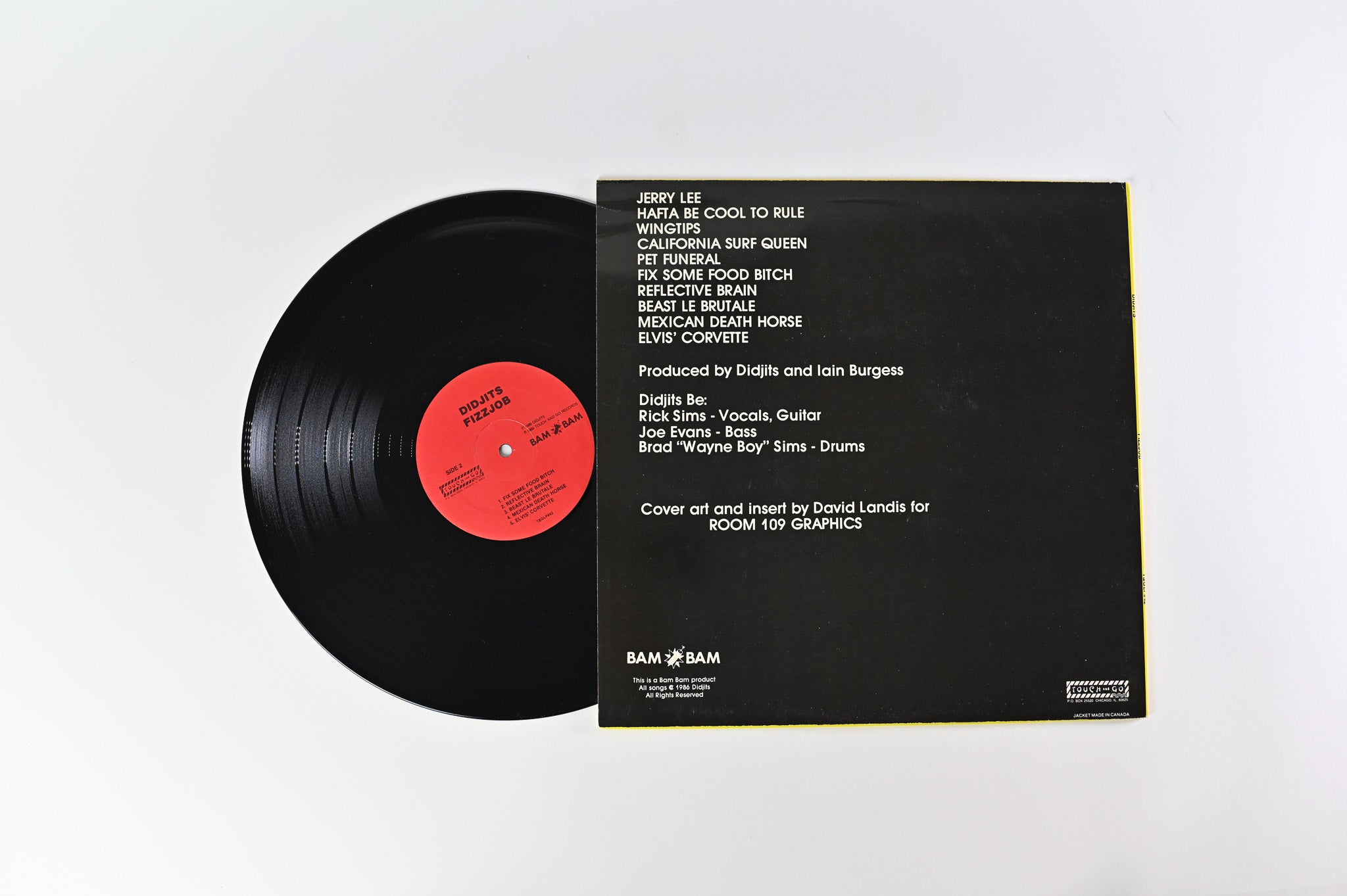 Didjits - Fizzjob Reissue on Touch And Go Records