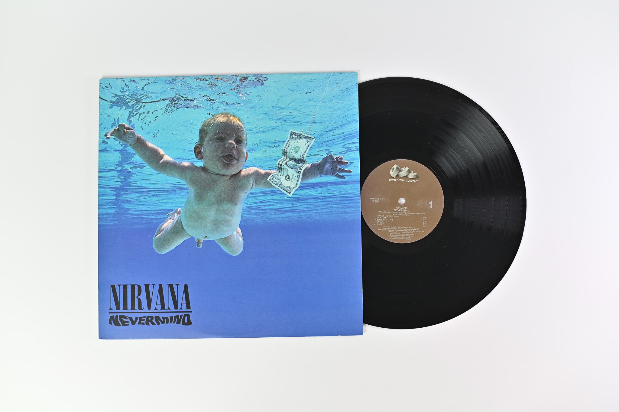 Nirvana - Nevermind on Geffen 2009 ORG Music 180 Gram Reissue